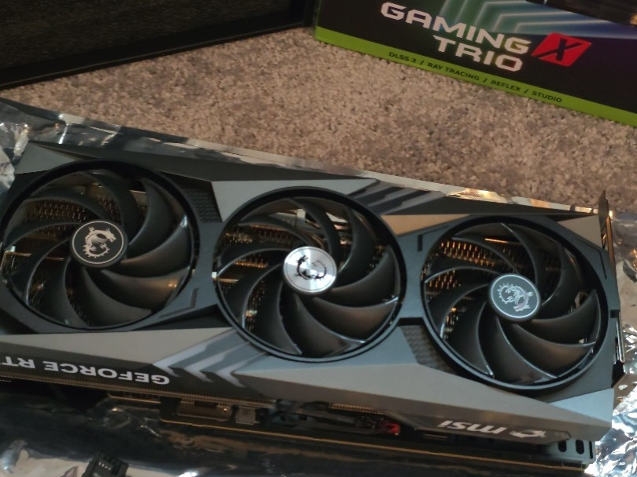 MSI GeForce RTX 4090 GAMING X TRIO 24GB GDDR6X Graphics Card