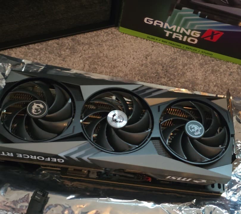 MSI GeForce RTX 4090 GAMING X TRIO 24GB GDDR6X Graphics Card