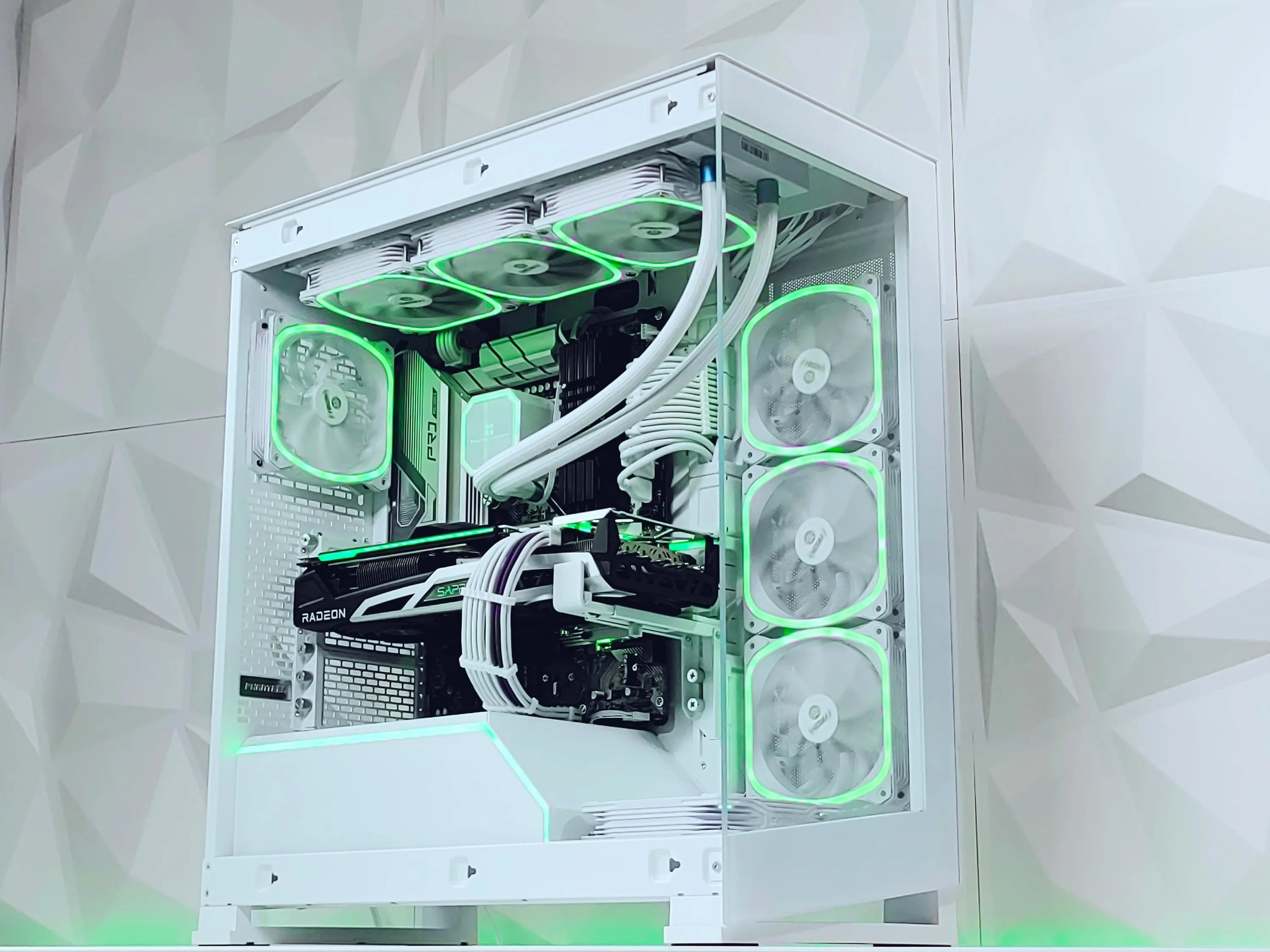 👑❄️Liquid Cooled  Gaming PC🟣AMD RX 6900 XT 16GB🟣Intel i7 12700KF 12 core🟣32GB DDR4🟣1TB