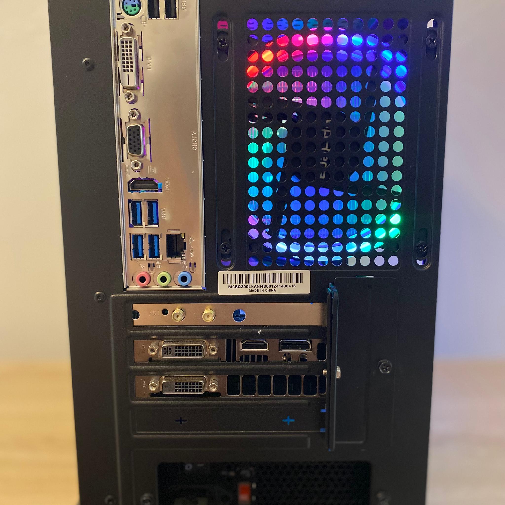 Gaming PC - GTX 970, Ryzen 7 2700X, M.2 SSD, HDD, 16GB DDR4, Windows 10, RGB, WiFi