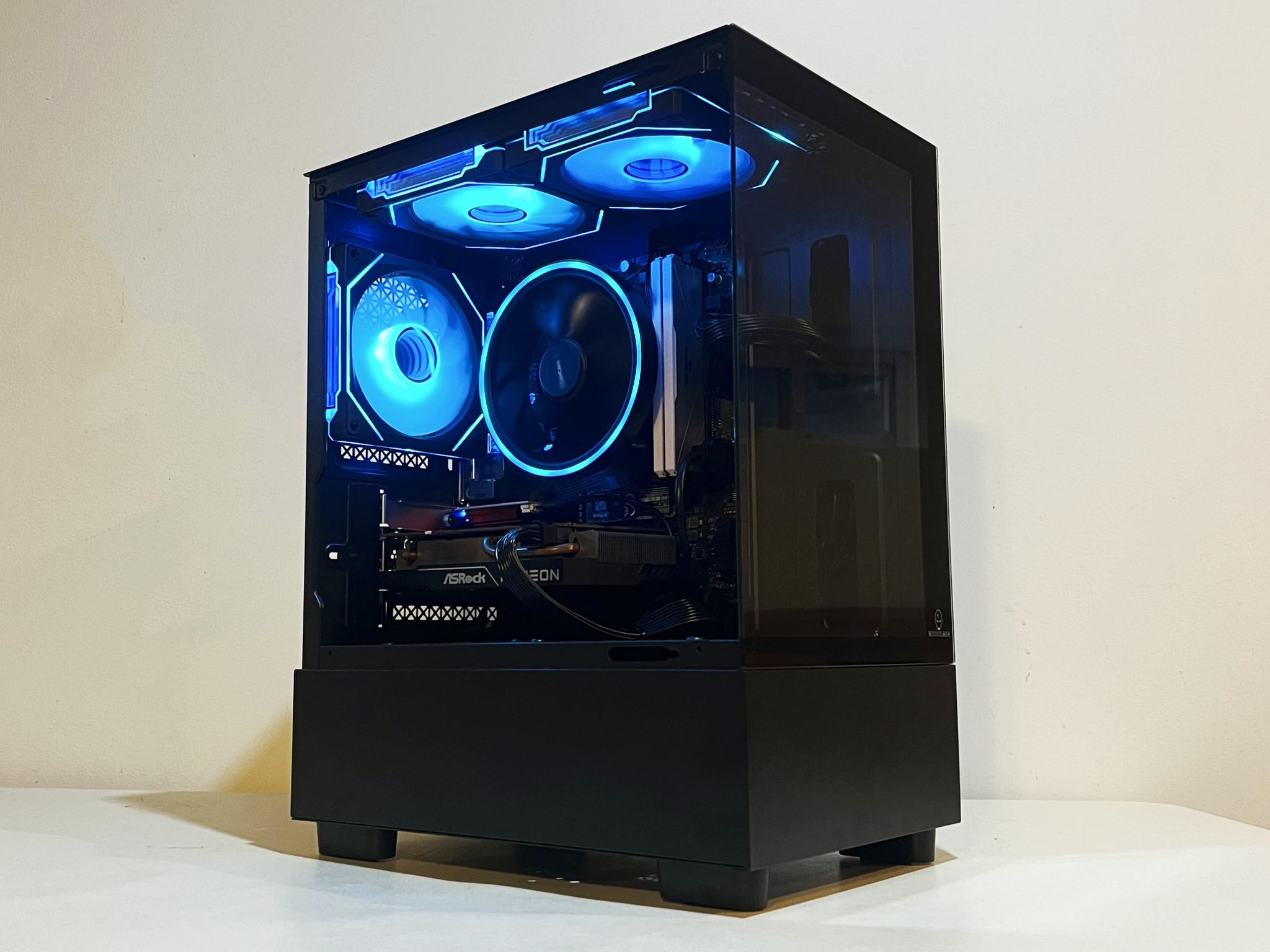 🔥SALE🔥 R5-4500|RX 6500XT|16GB RAM|WIFI|ARGB Fans|-DepxTech Pre-Built PC