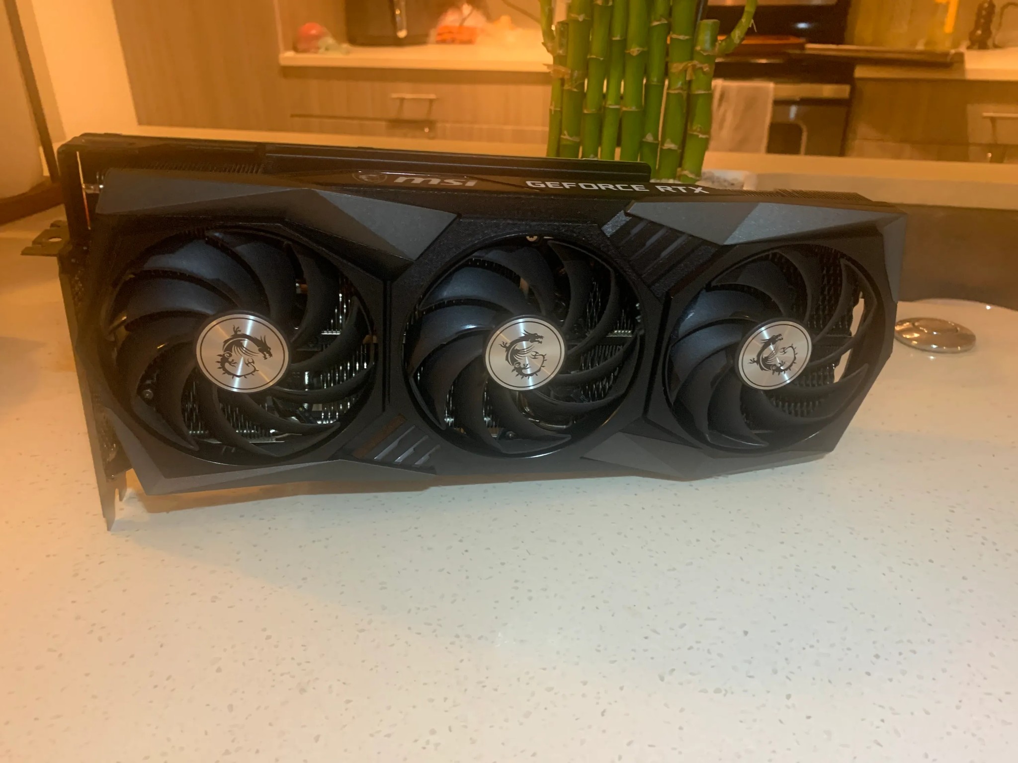 MSI GeForce RTX 3070 GAMING X Trio (W/ Original Accessories) 8GB GDDR6 Graphics Card