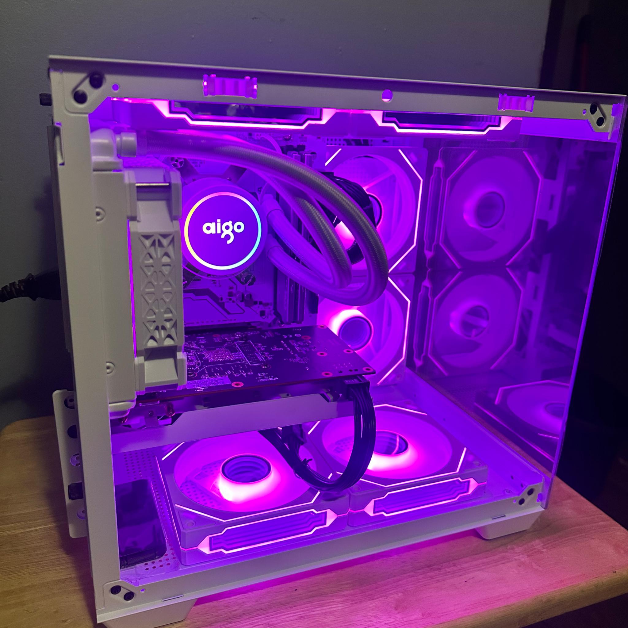 Ryzen 5 5600g|RX 6600|B-450|16g DDR4 3200mhz|512g M.2 NVME|500w 80+ Bronze Psu|120mm AIO