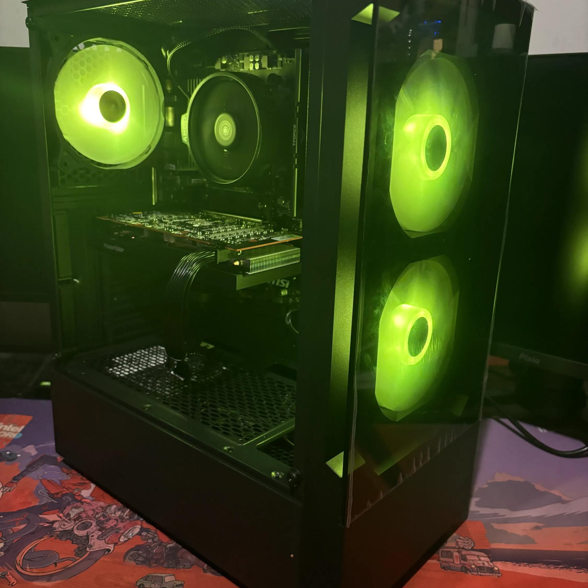 👑Gaming PC (Ryzen 5 5600X + AMD GPU + 16GB DDR4)