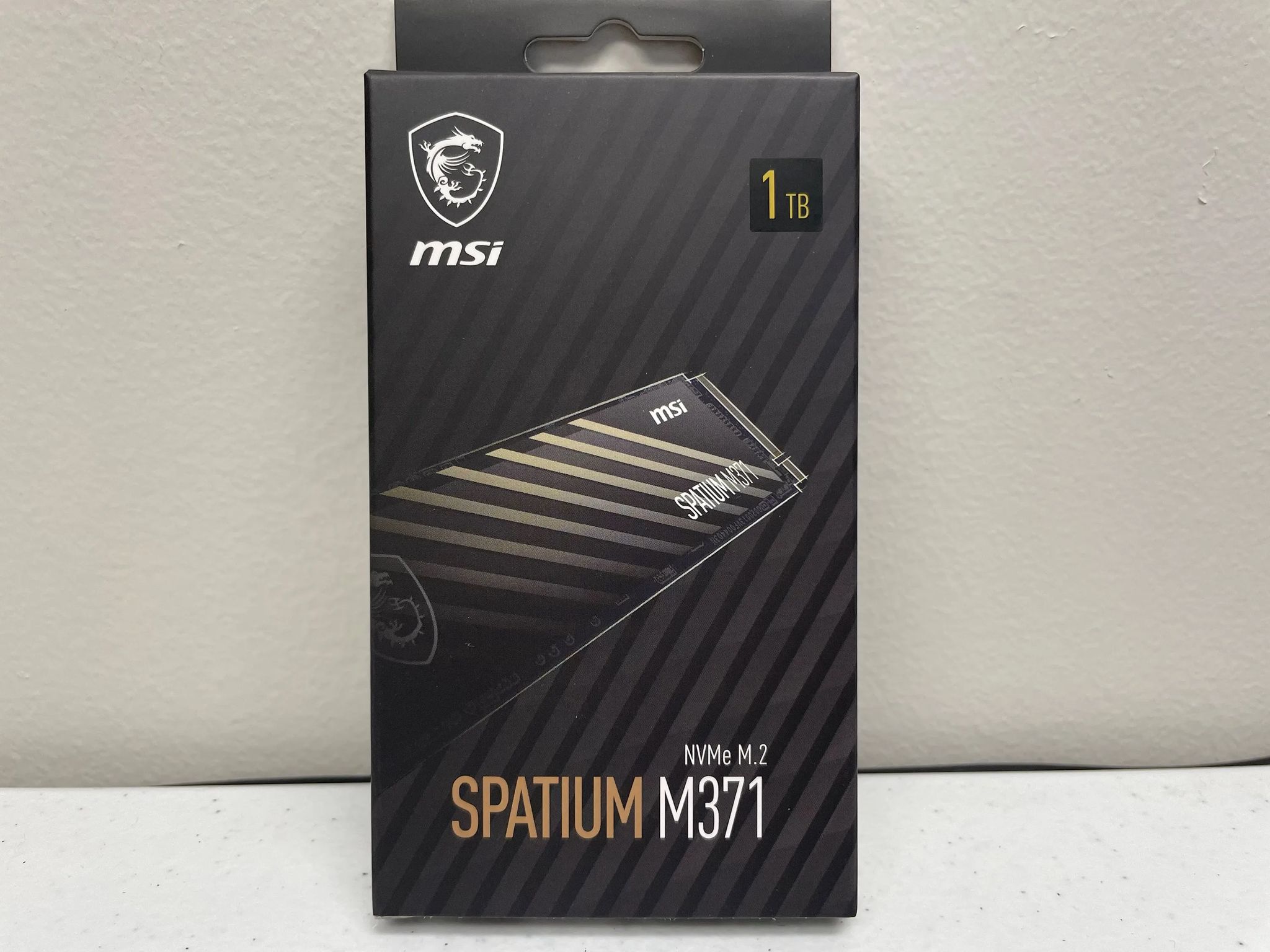 BNIB MSI Spatium M371 1TB NVME