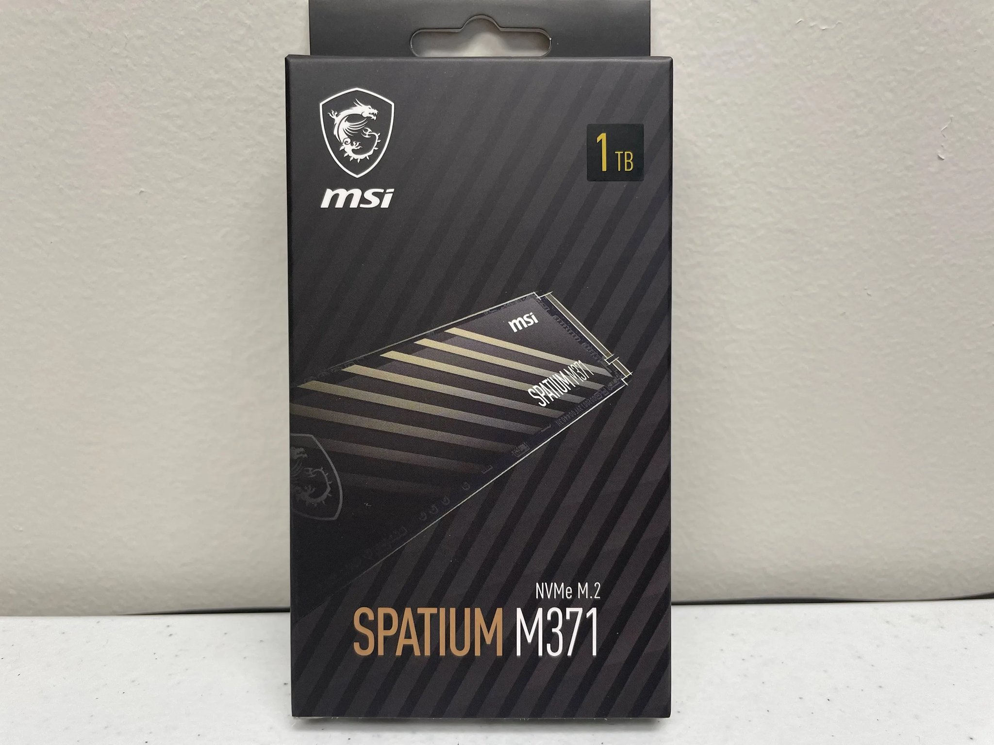 BNIB MSI Spatium M371 1TB NVME