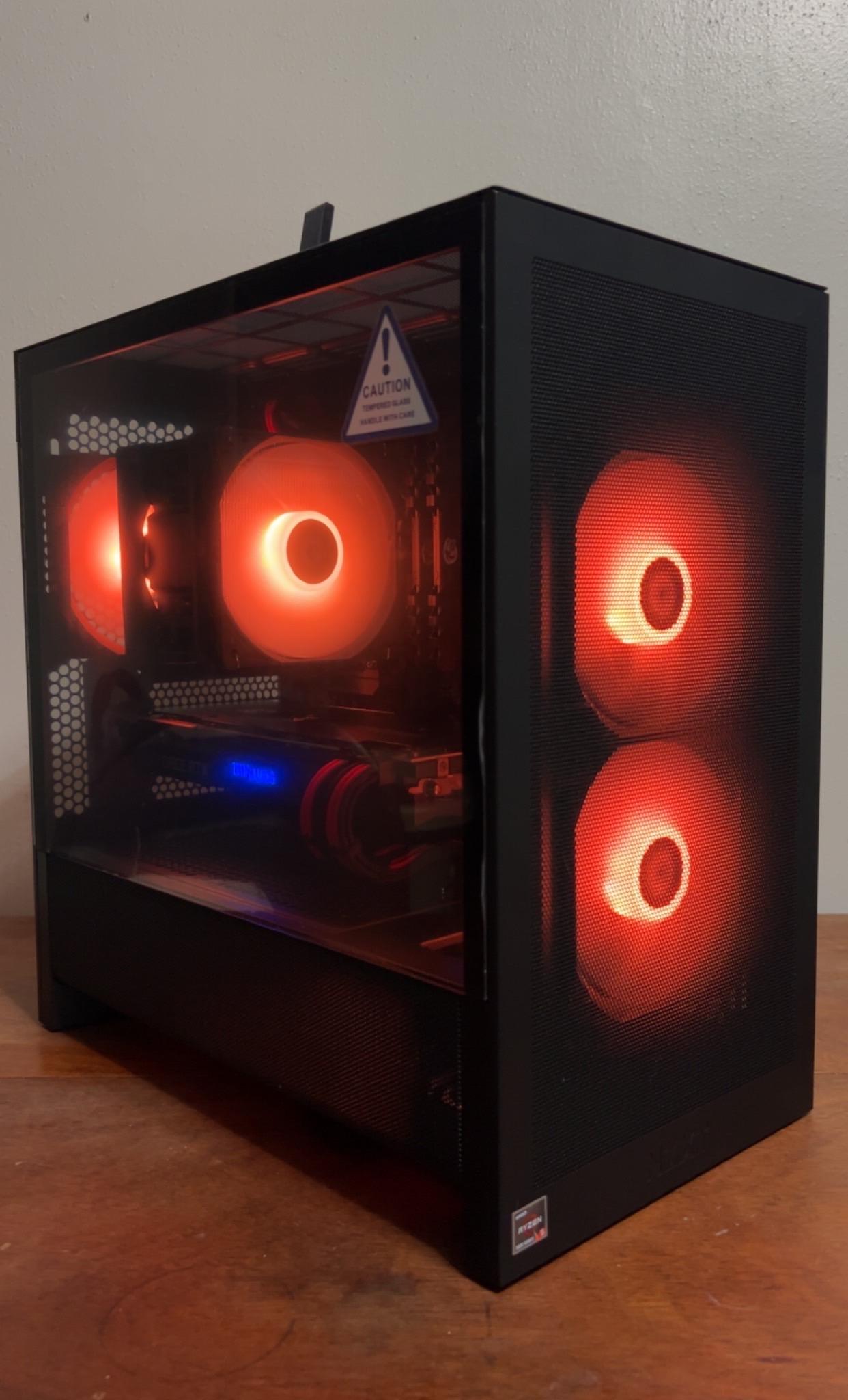 -1080p Gaming Computer-   Ryzen 5 5500 / RTX 2080 / 16GB DDR4 / 512GB SSD