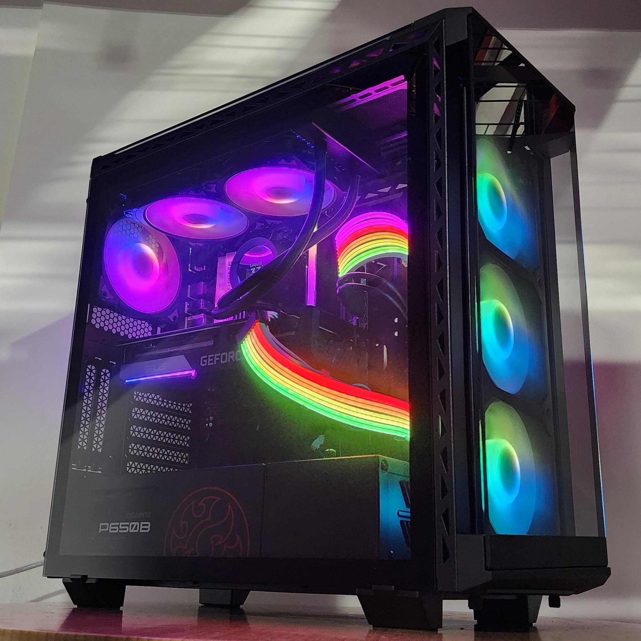 Gaming PC Ryzen 5 7600X 16GB RAM 1TB SSD RTX 3070 8GB Windows 11 Computer