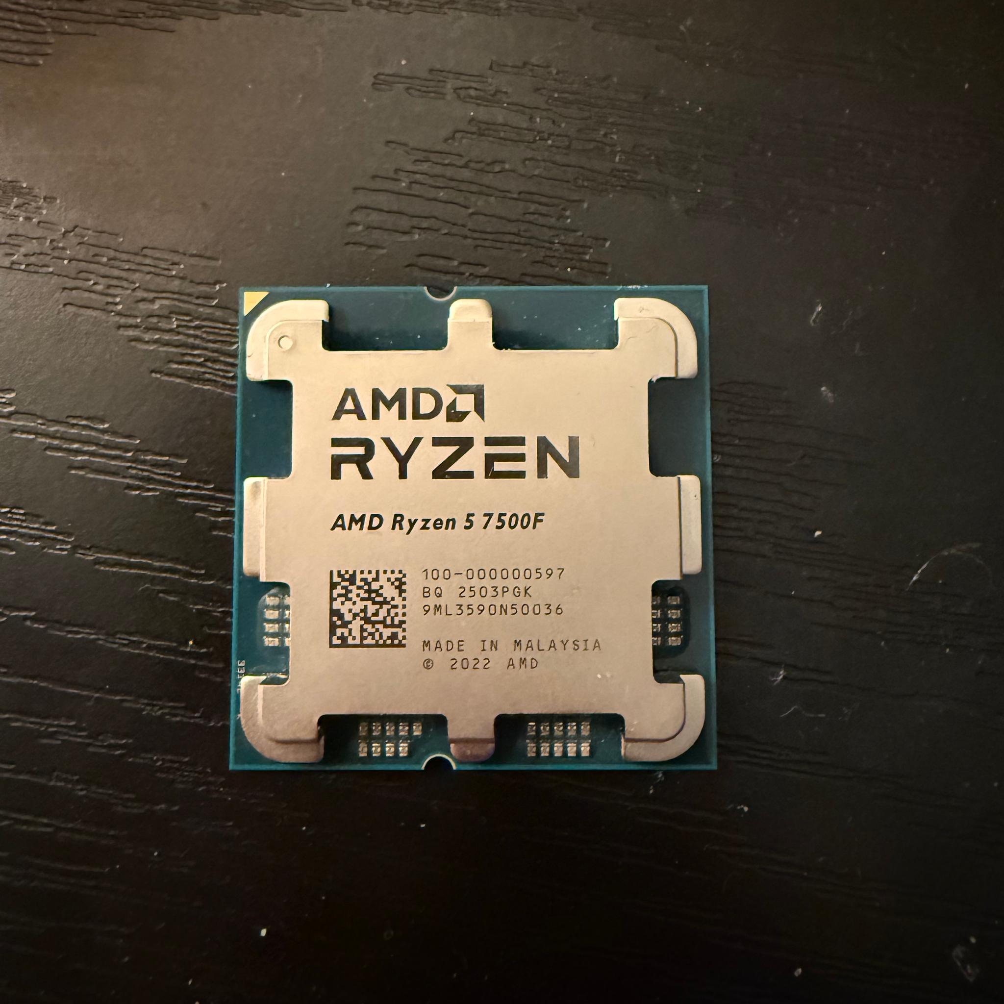 Ryzen 5 7500F - Best Budget Gaming CPU