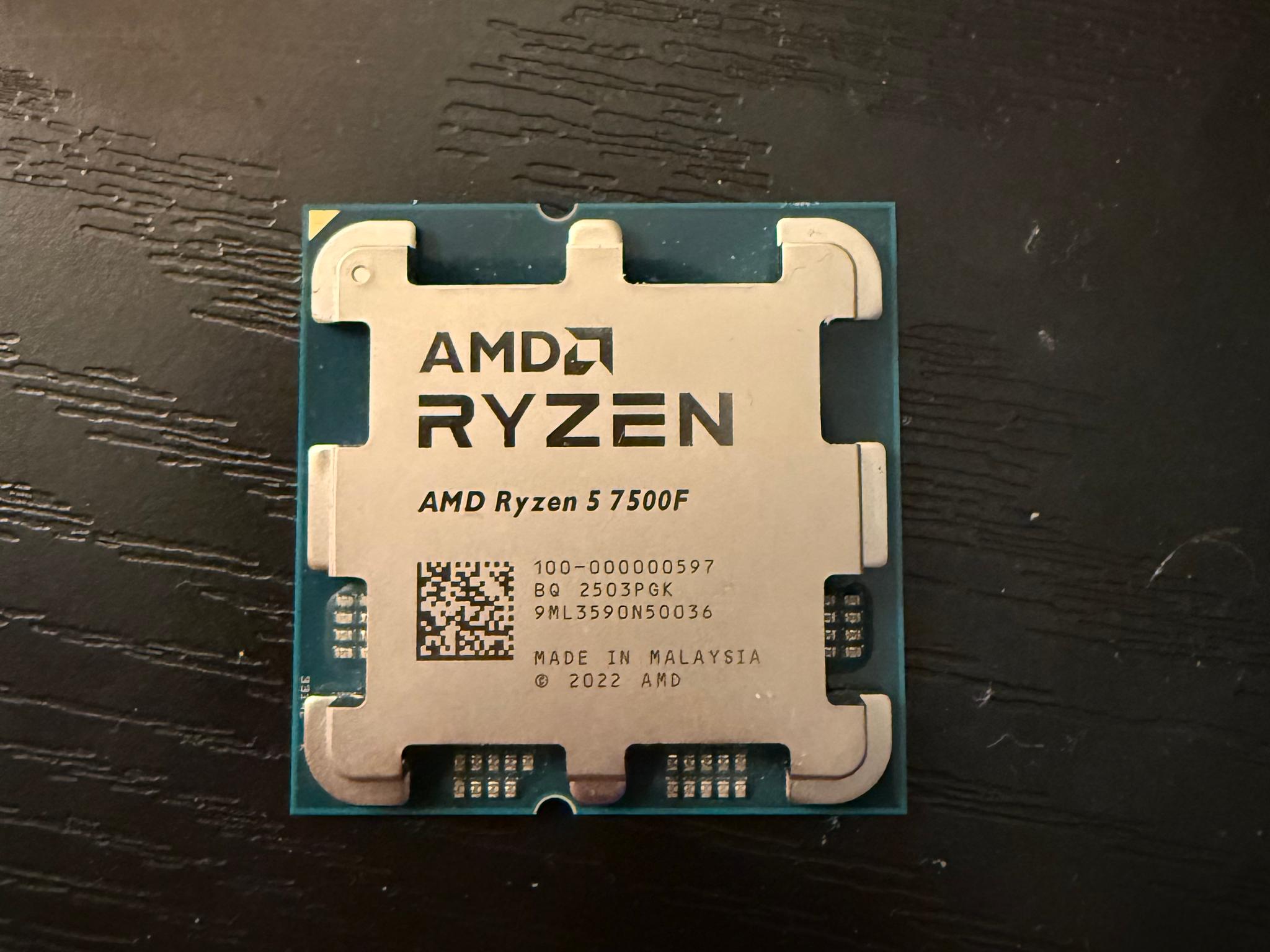 Ryzen 5 7500F - Best Budget Gaming CPU