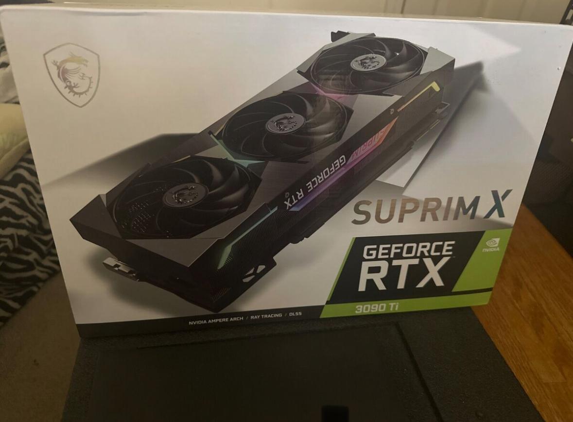 MSI RTX 3090ti SUPRIM X