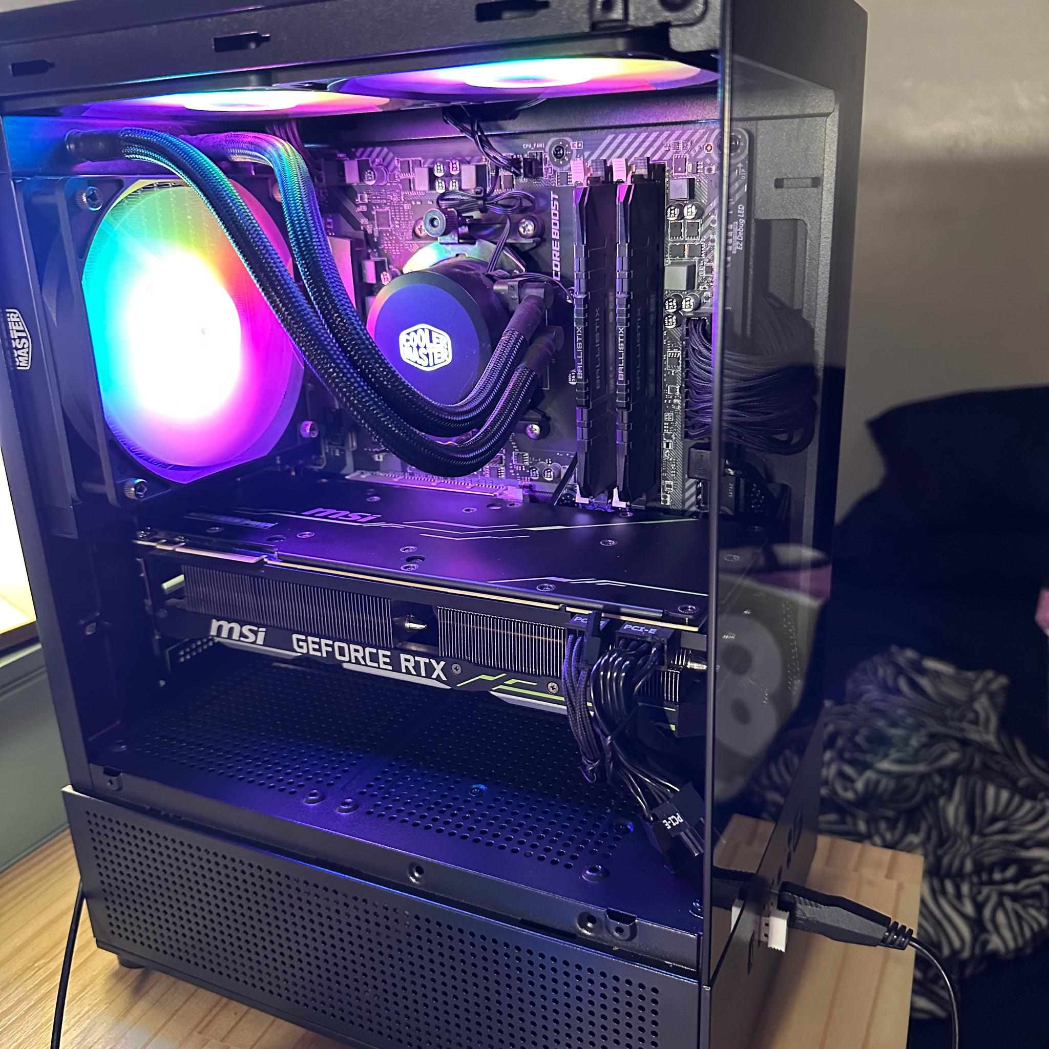 GeForce RTX 2080 Custom Gaming PC - Ryzen 7 3700X, 16GB RAM, 512GB SSD