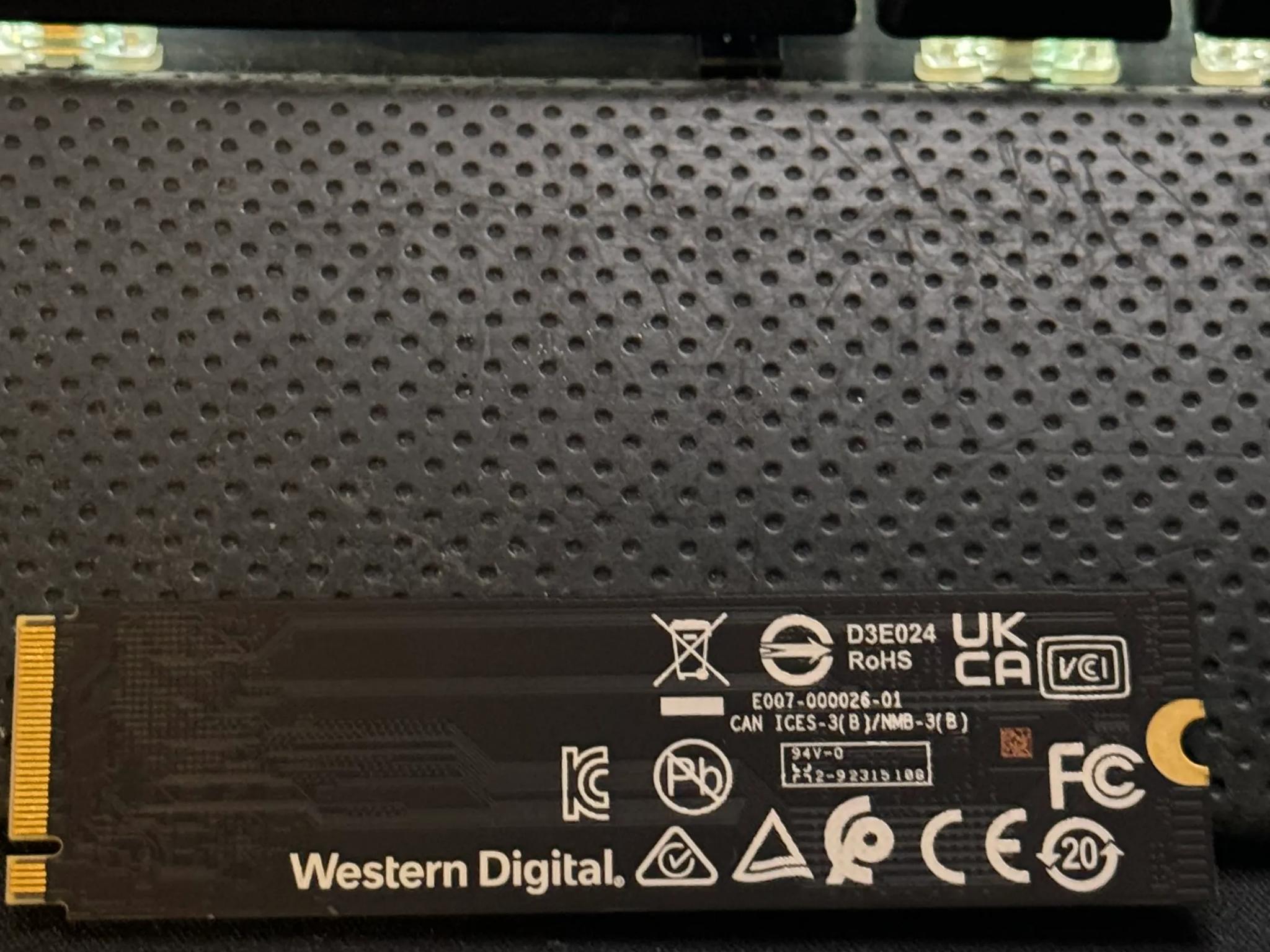 WD Blue SN580 NVMe 1tb