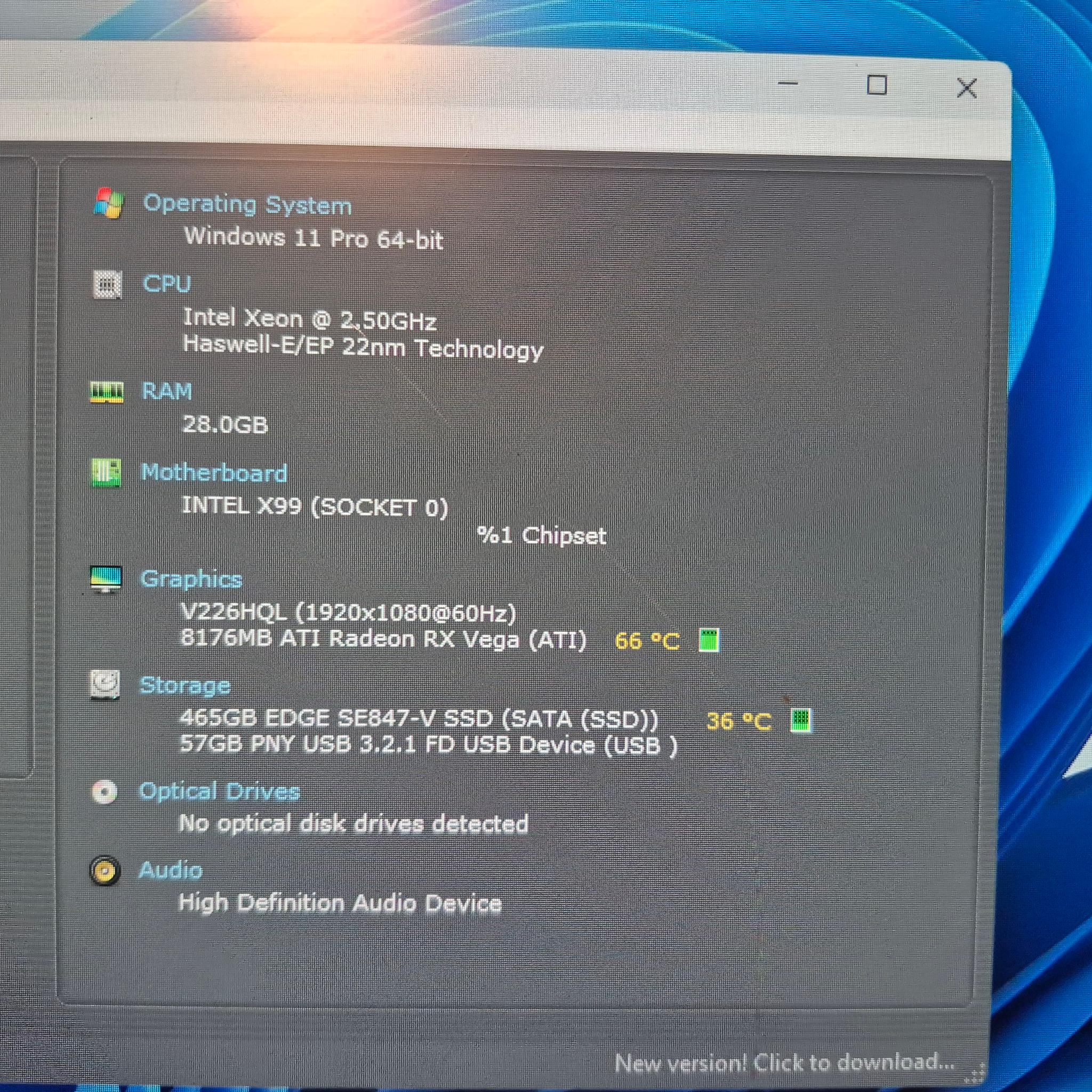 Gaming/Editing/Streaming | 12 Core Xeon, 28GB RAM,  8GB AMD Vega 64, Win11