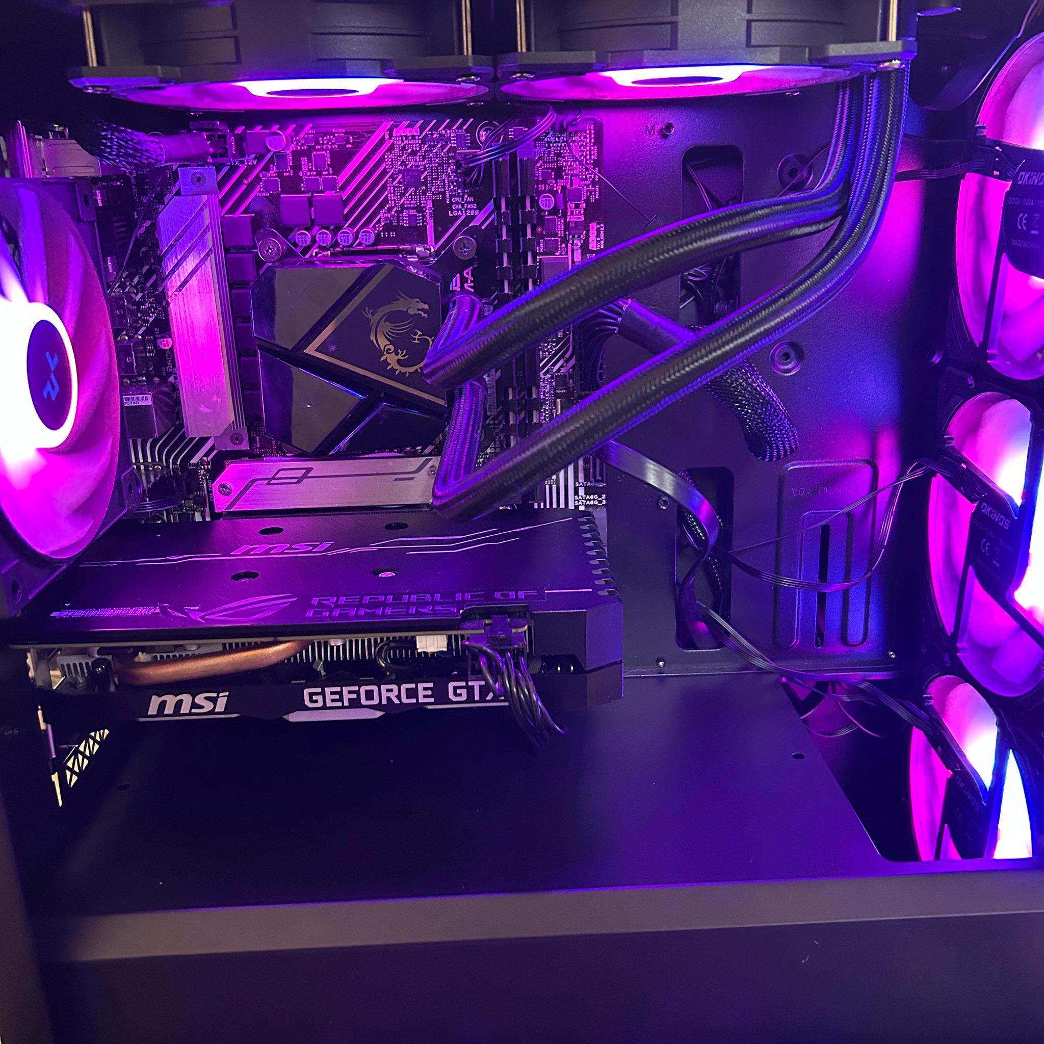 Intel i3 10105f| MSI 1660 Super| 1tb NVME | 16gb 3200mhz Ram| P240 MSI AIO