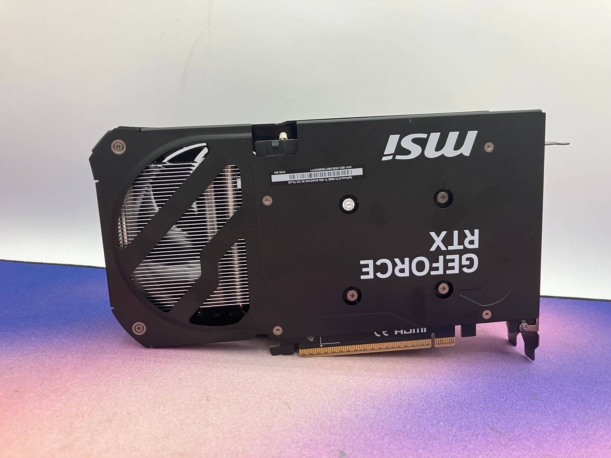 MSI GeForce RTX 5060 Ti 16G SHADOW 2X OC