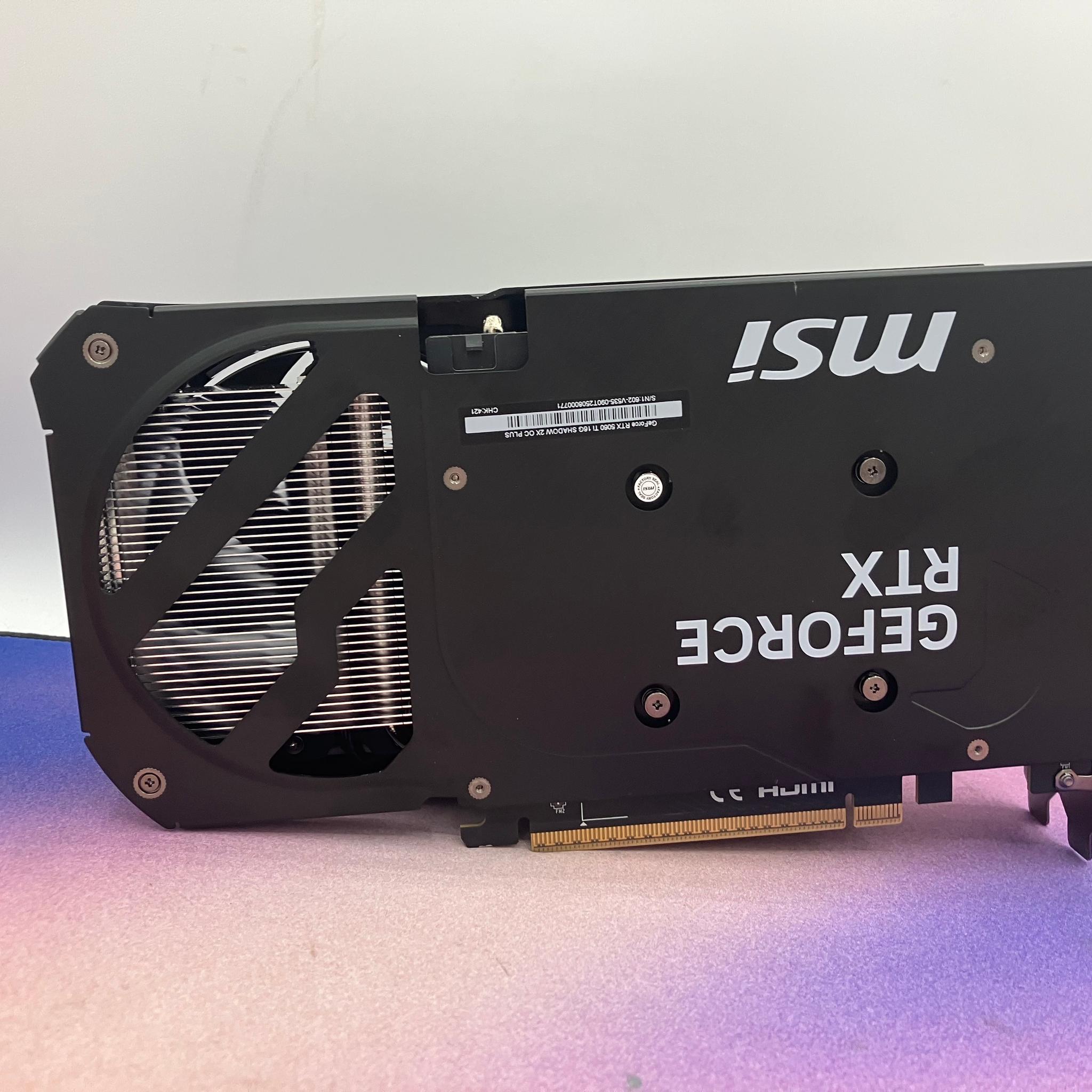 MSI GeForce RTX 5060 Ti 16G SHADOW 2X OC