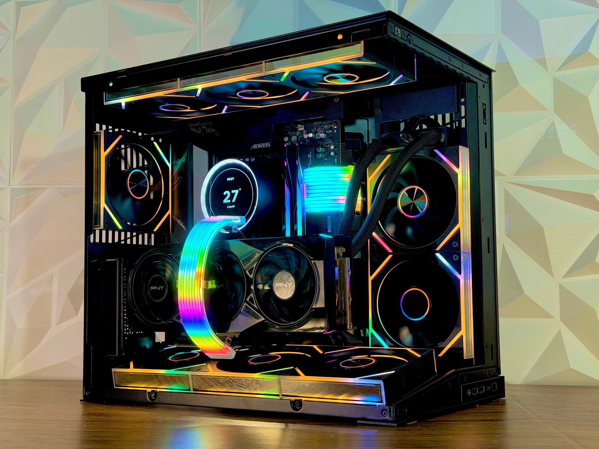 🌑✨RTX 5070 Ti | 9800x3d| 32GB RGB DDR5 | 2TB NVMe | Windows 11 Pro🌑✨"ECLIPSE PRISM” Gaming PC
