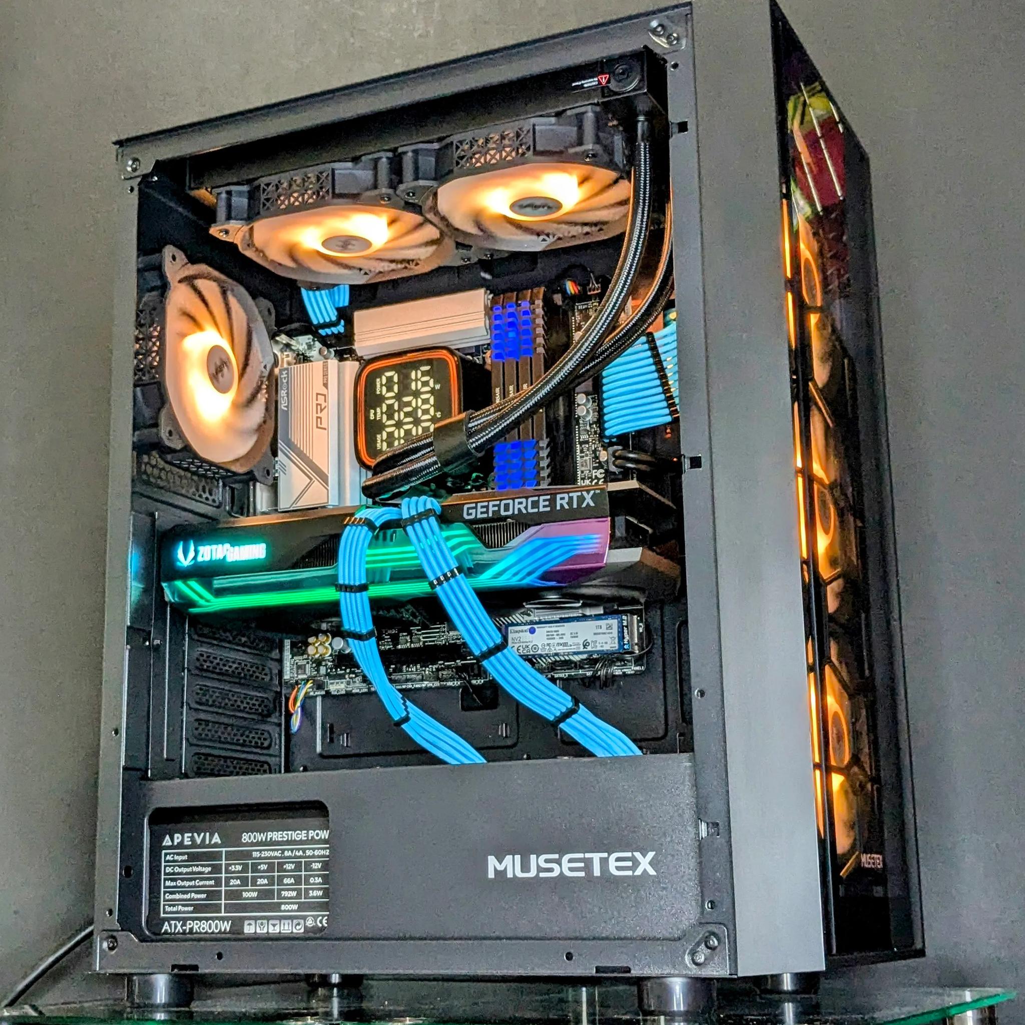1440p Beast💙🔥RTX 3070💙I5-12600@4.9GHz🔵32GB Vengeance RAM🔵1TB NVMe/PCIE Gen 4.0🔵Windows 11 Pro