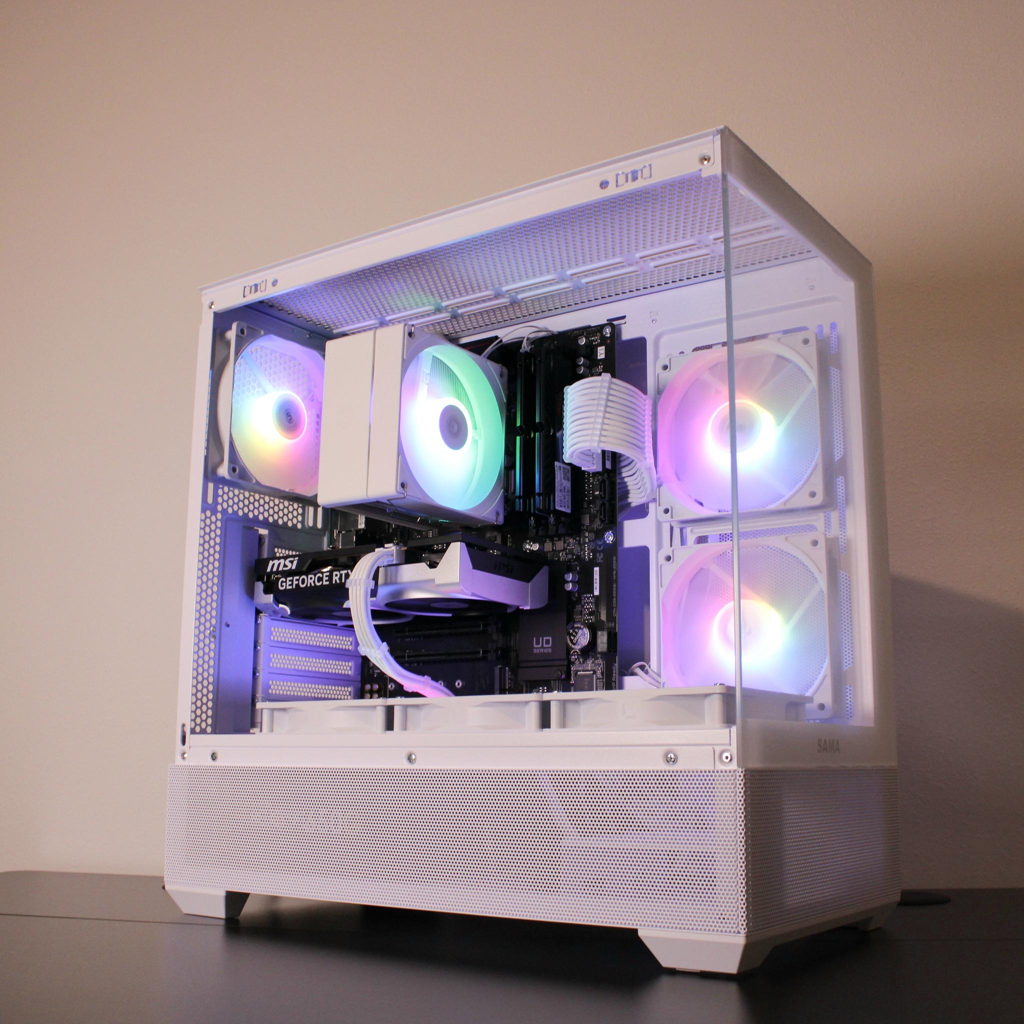 🤍Gaming PC [RTX 5060][Ryzen 7][32GB Ram][2TB M.2]
