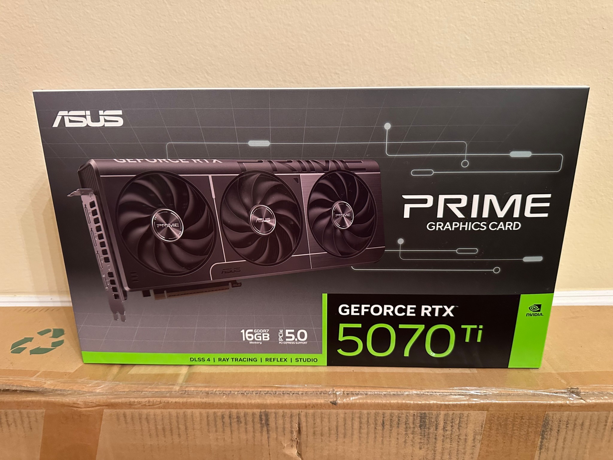 BNIB Asus RTX 5070 ti Prime 16GB