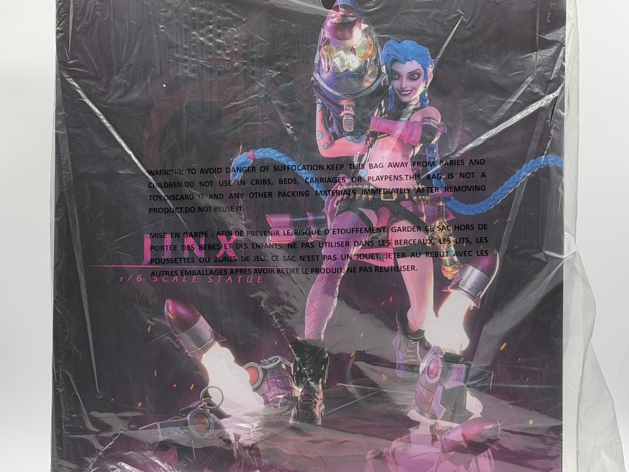 New PureArts League of Legends Jinx 1/6 Scale Statue