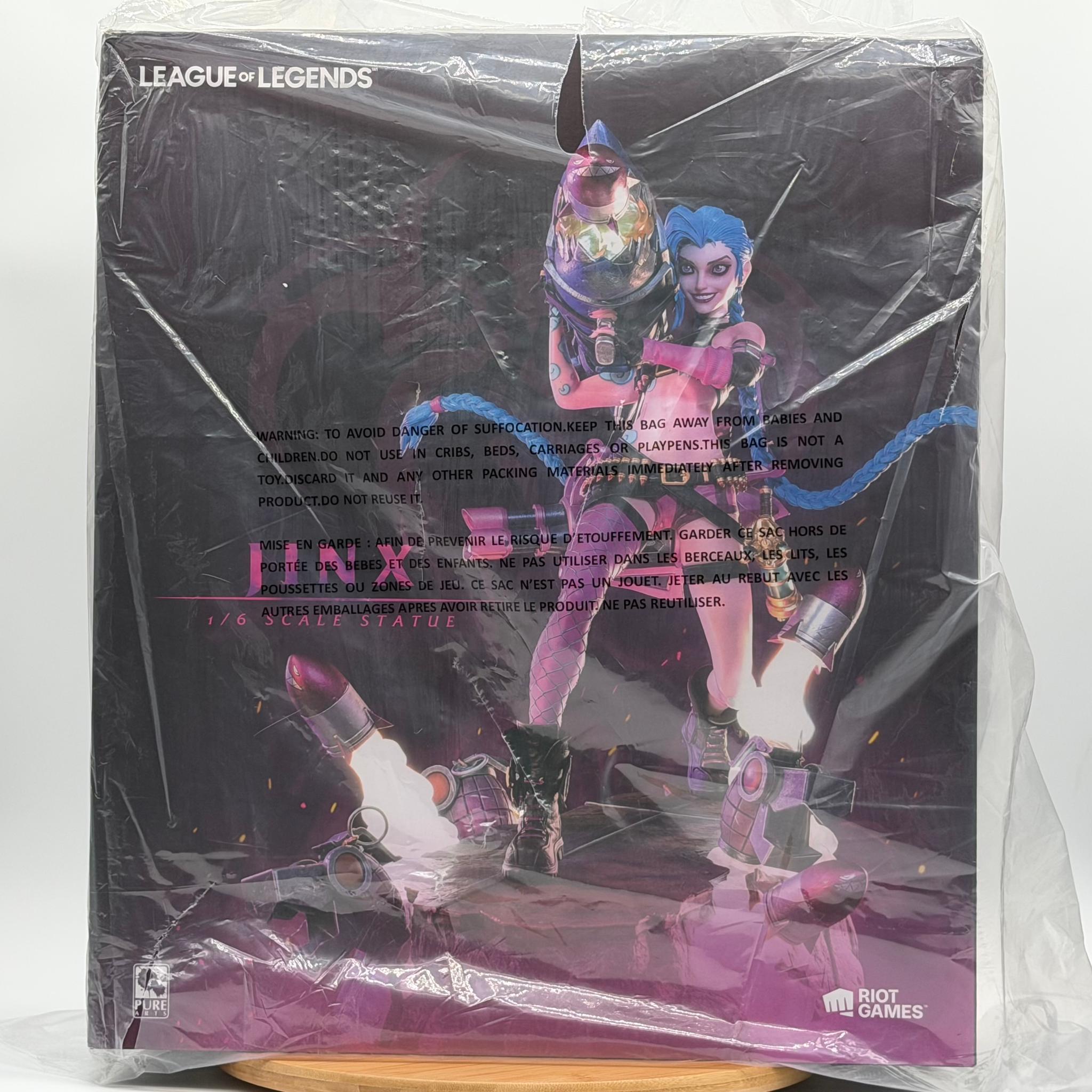 New PureArts League of Legends Jinx 1/6 Scale Statue