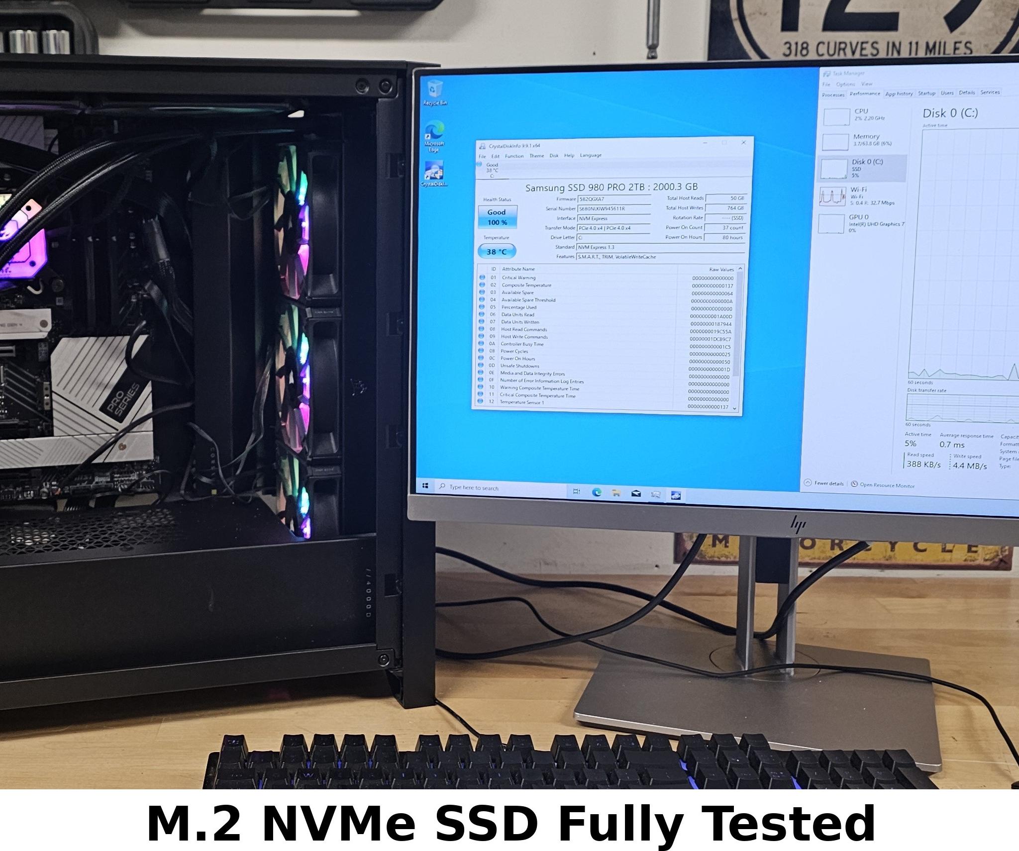 2TB NVMe M.2 SSD Samsung 980 PRO