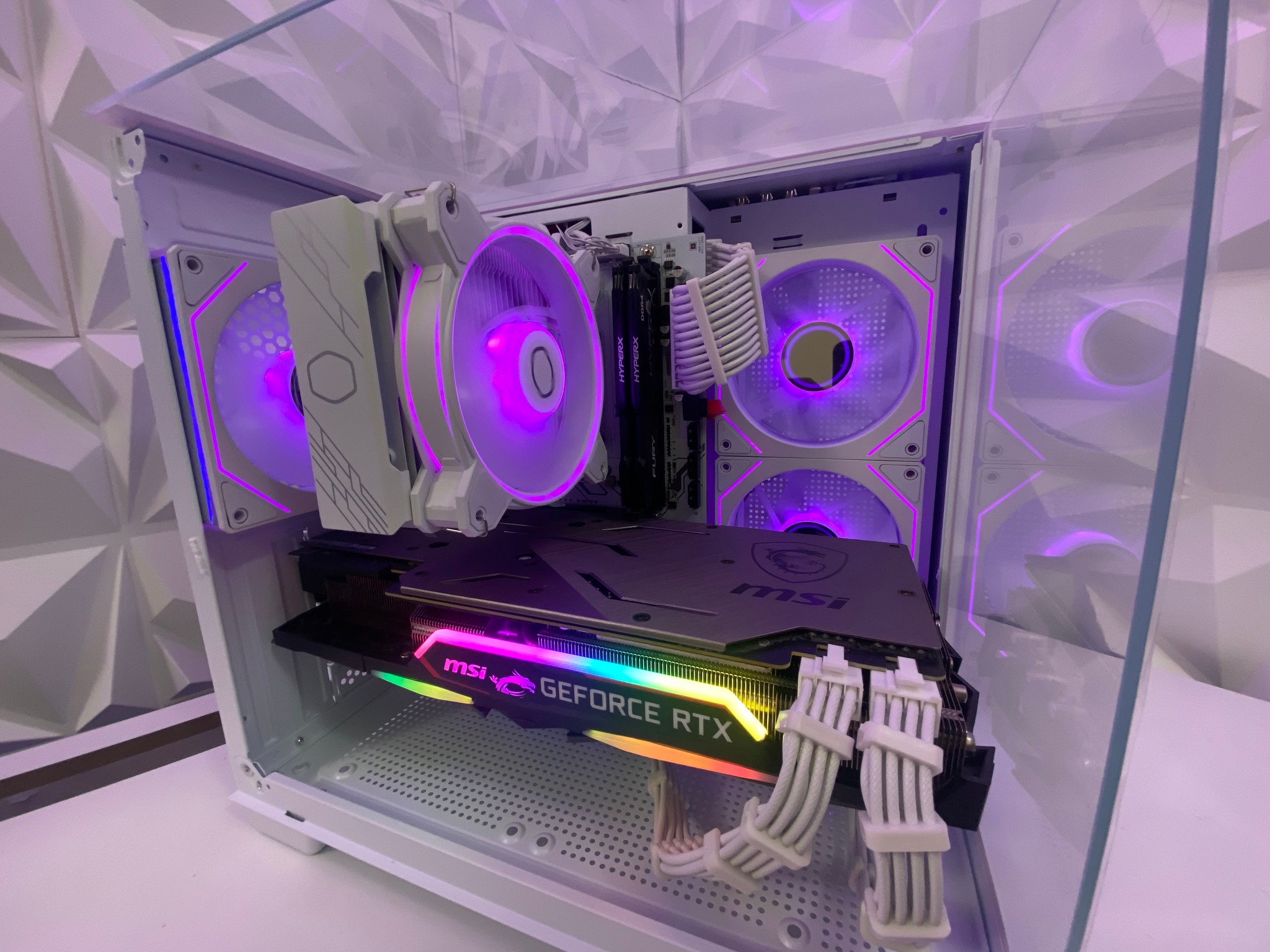 🎅🎅 White Elite Build – Ryzen 5 3600 + RTX 2080 8GB | 1080p/1440p High FPS Ready