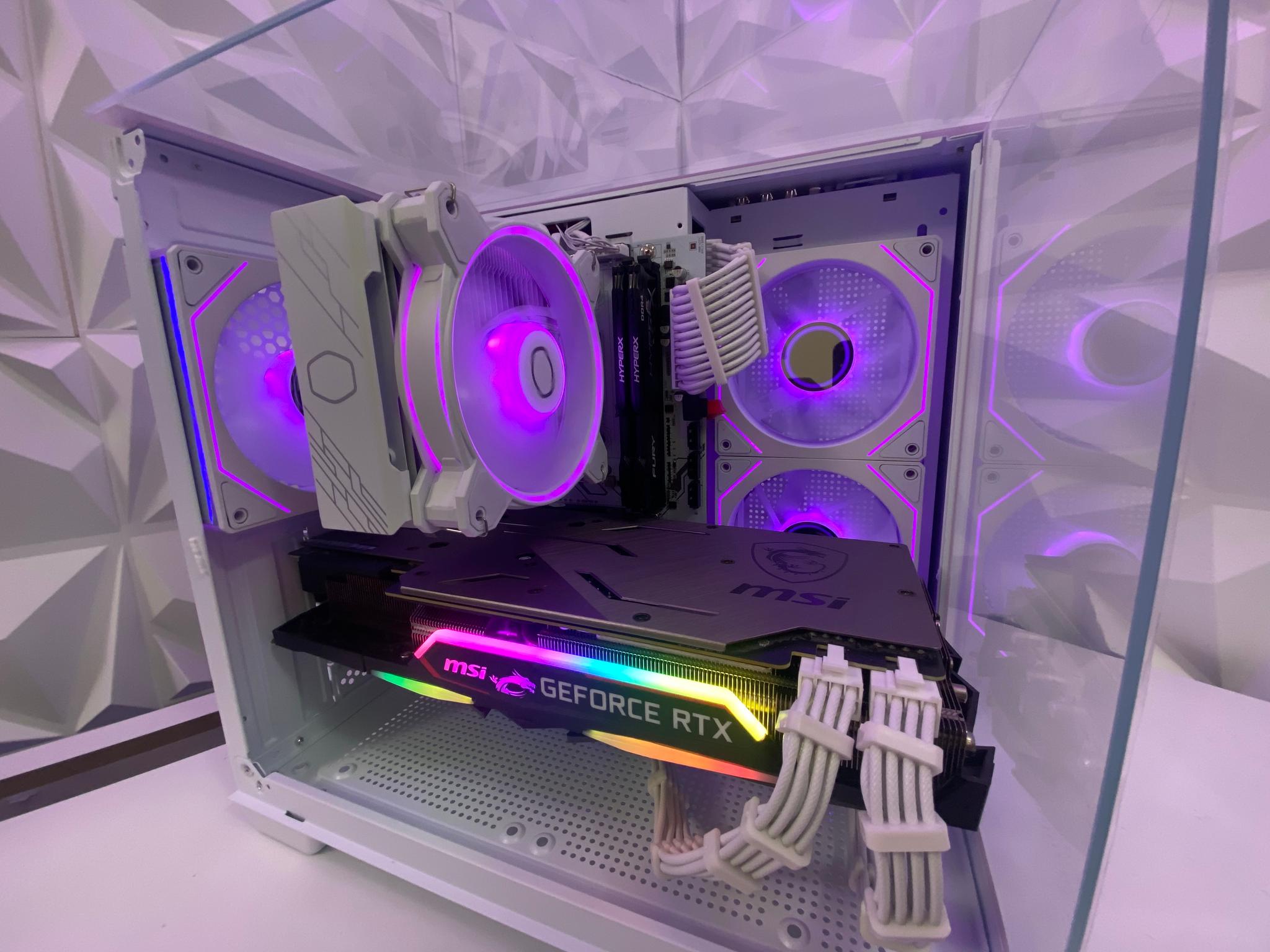 🎅🎅 White Elite Build – Ryzen 5 3600 + RTX 2080 8GB | 1080p/1440p High FPS Ready