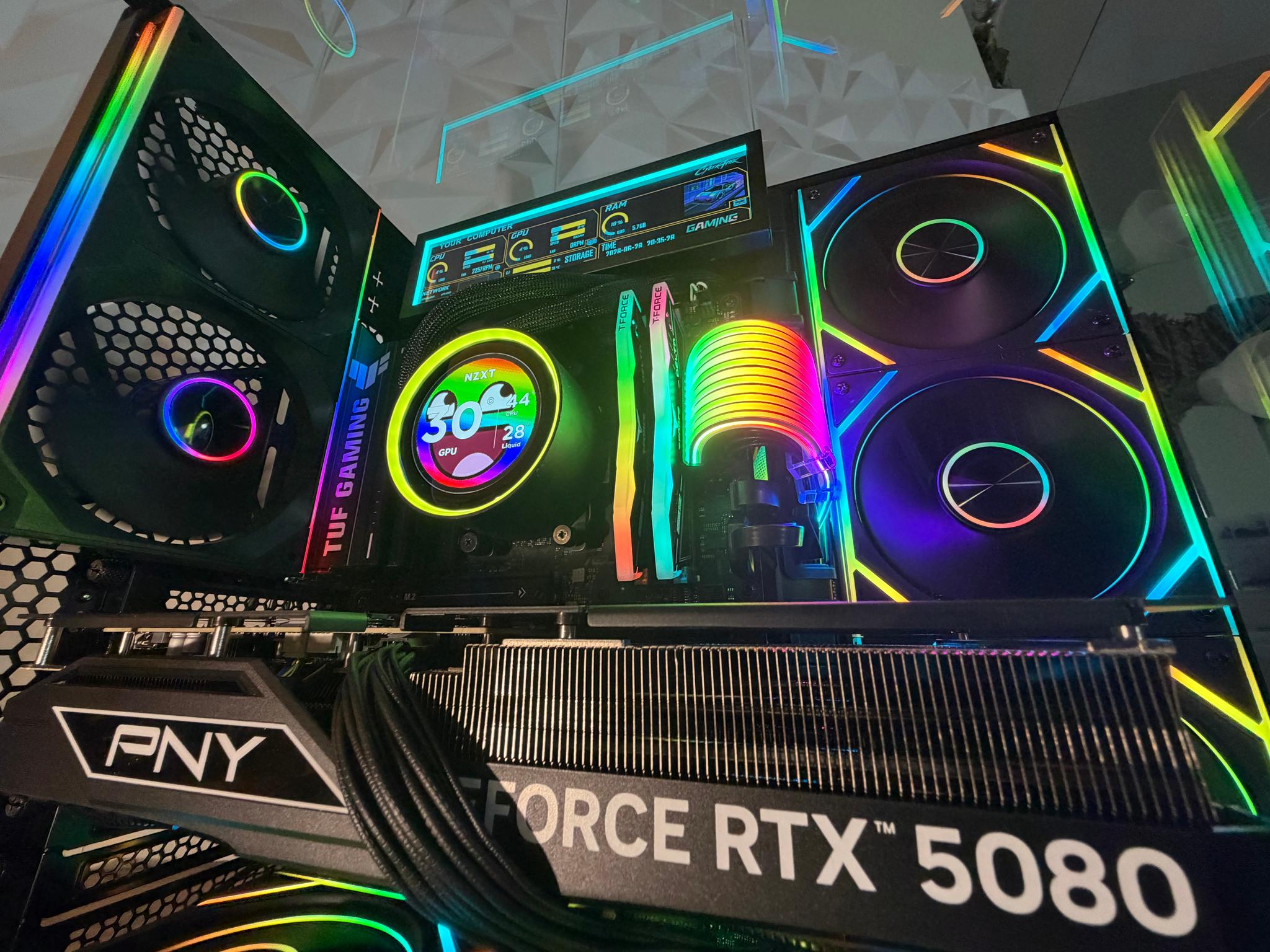 ⚫ Ryzen 7 9800X3D | RTX 5080 | 32GB DDR5 | 2TB 990 Pro | Windows 11 Pro "VISION PHANTOM" ⚫