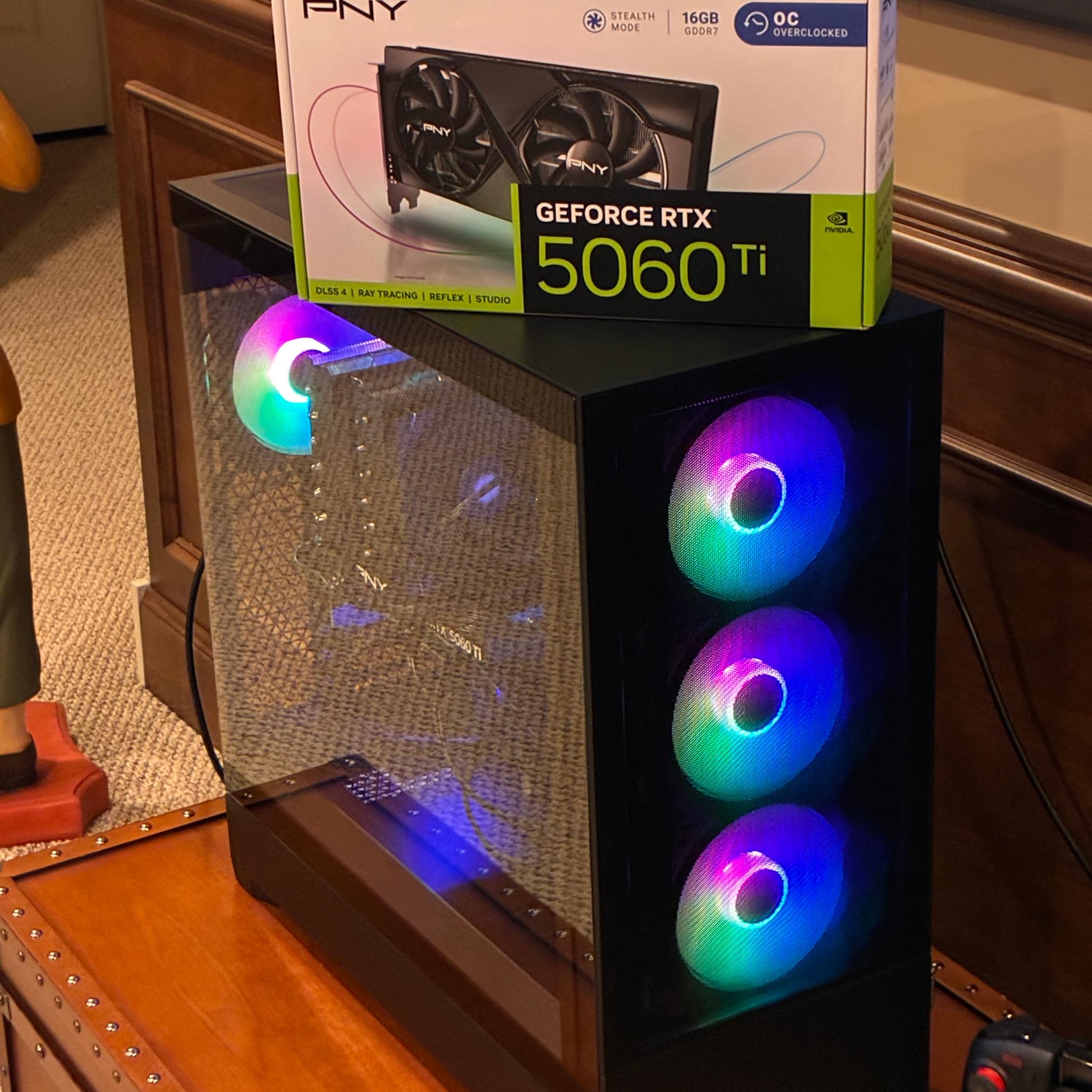 Ryzen 5 5500 + RTX 5060 Ti 16GB Gaming PC