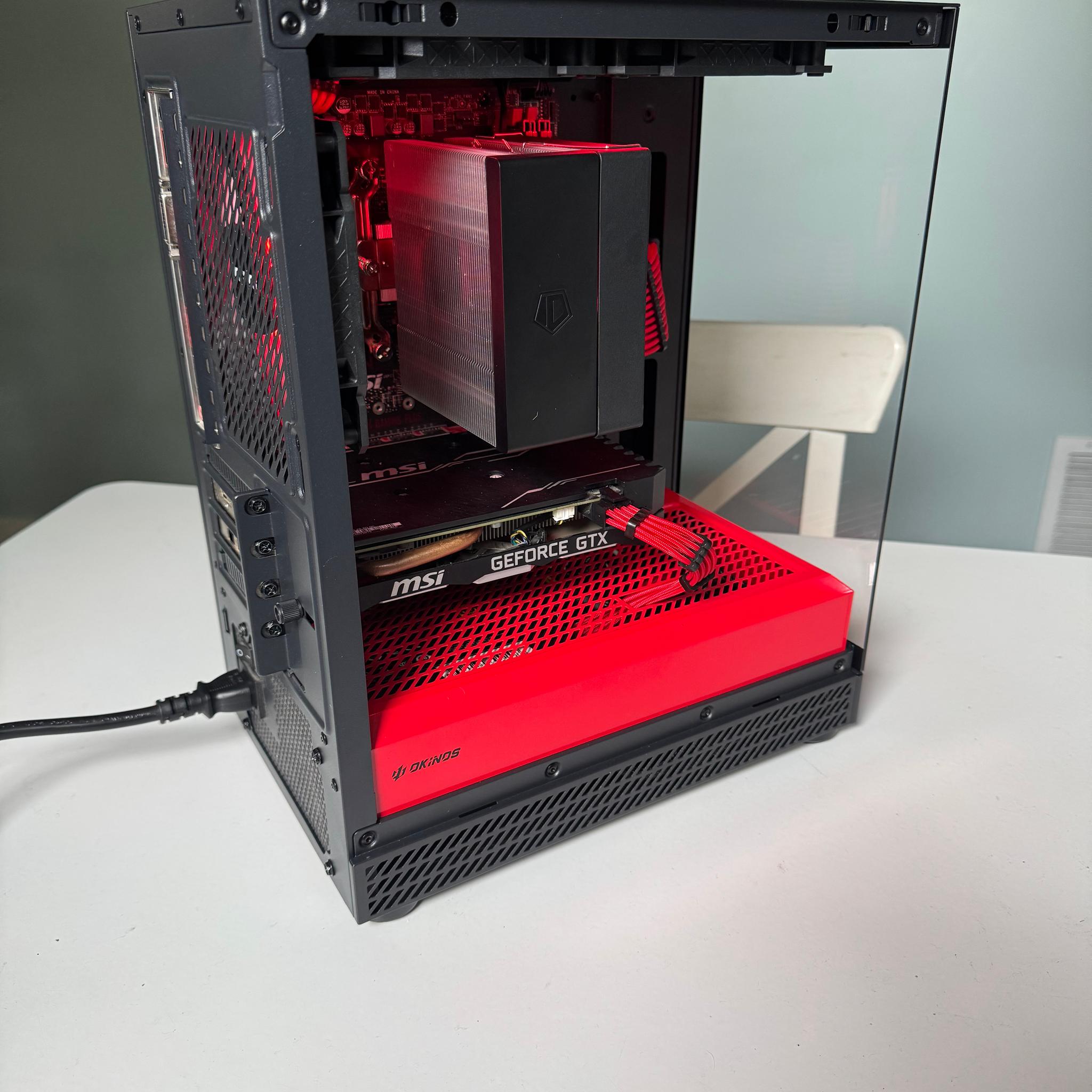 Red Reaper  | Custom Gaming PC | 1660 - R5 3600 - 16GB Ram - 1 TB SSD