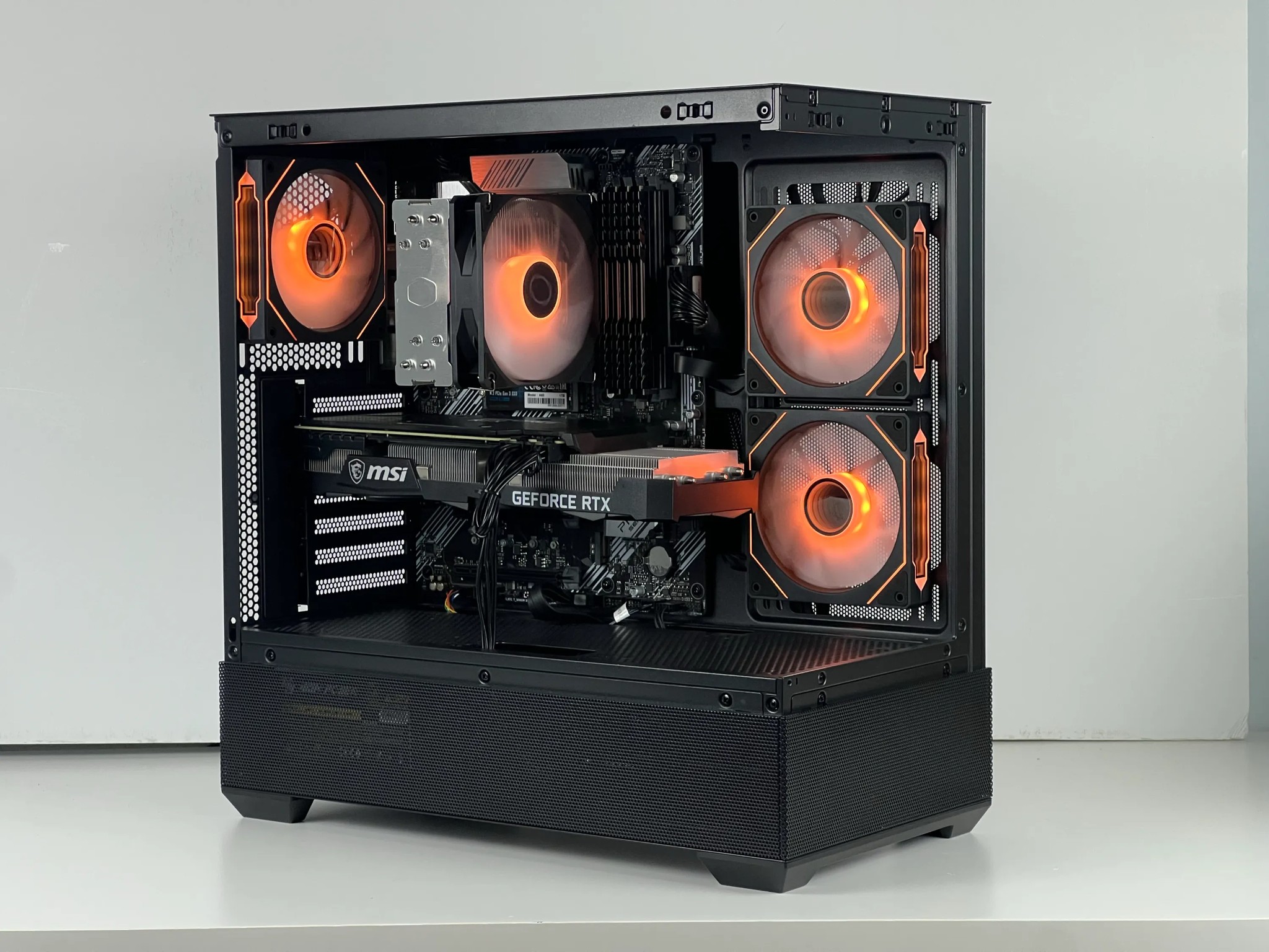 Clean Black Gaming PC | RTX 3070 | Ryzen 5 5600 | 1TB SSD | 32GB RAM