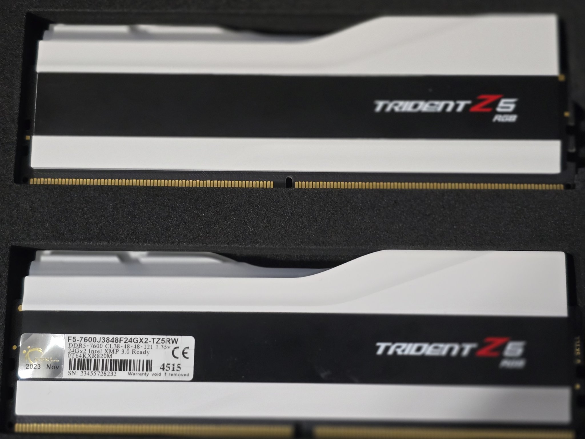 G.SKILL 7600mt 48gb DDR5 Kit