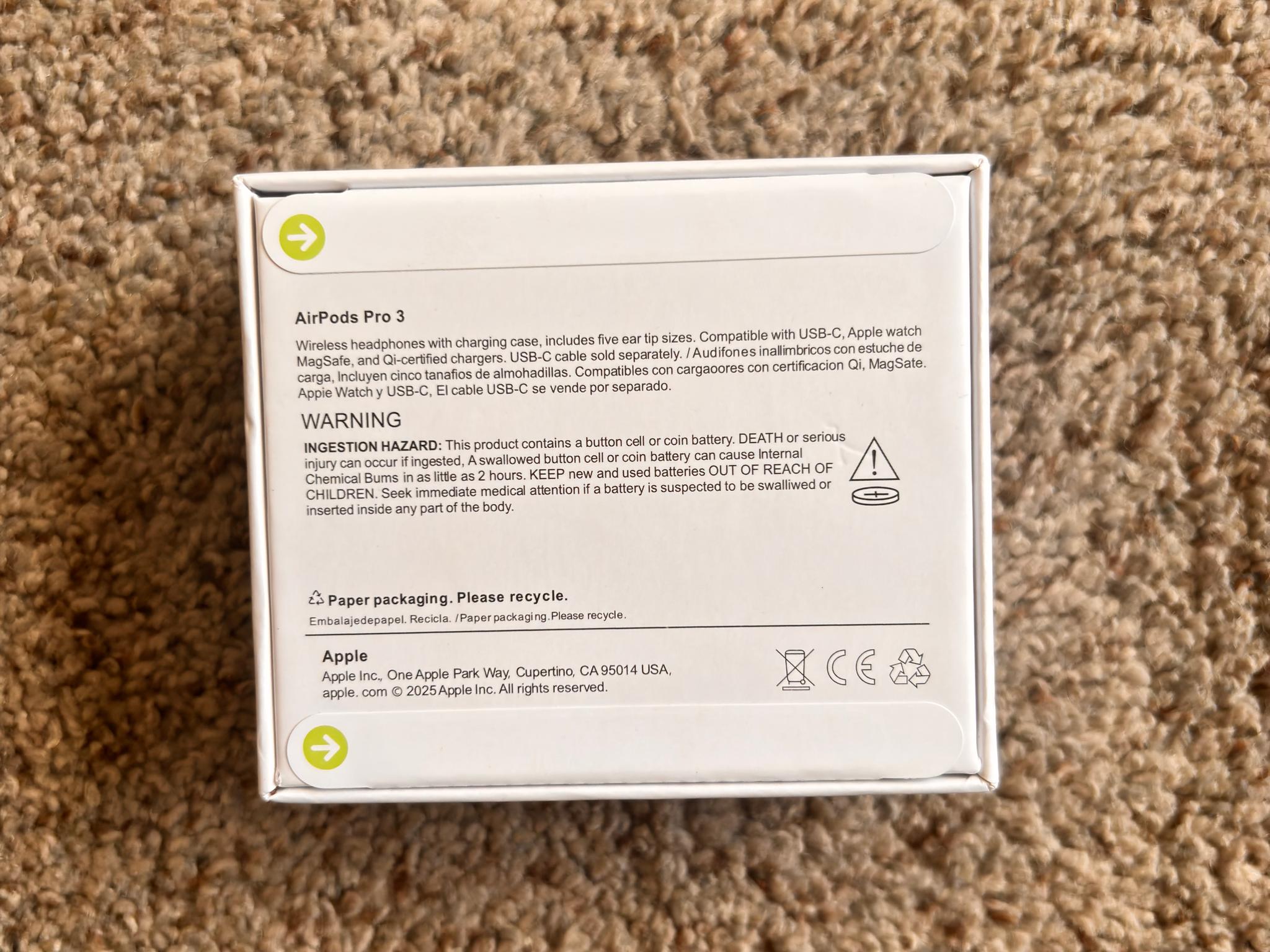 On sale! Apple Airpod pros 3