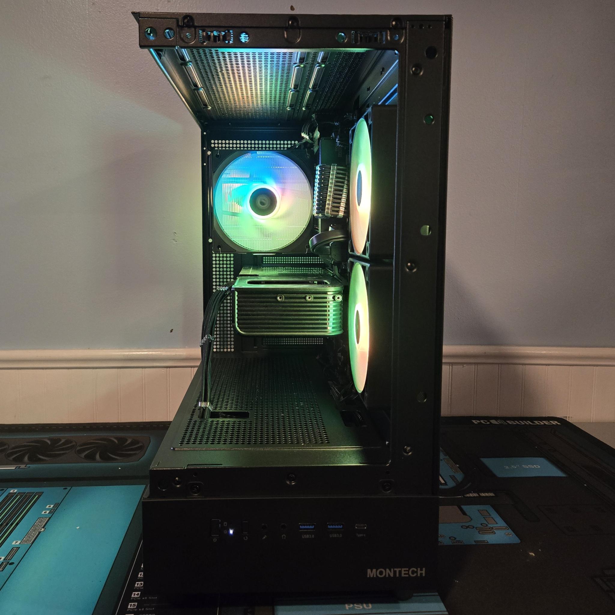 🖥️ Tuf Prime 1080p/1440p Gaming PC | Ryzen 5 9600X|RX 9060XT 16GB | 16GB DDR5 |1TB NVME|Wifi/BT 🖥️