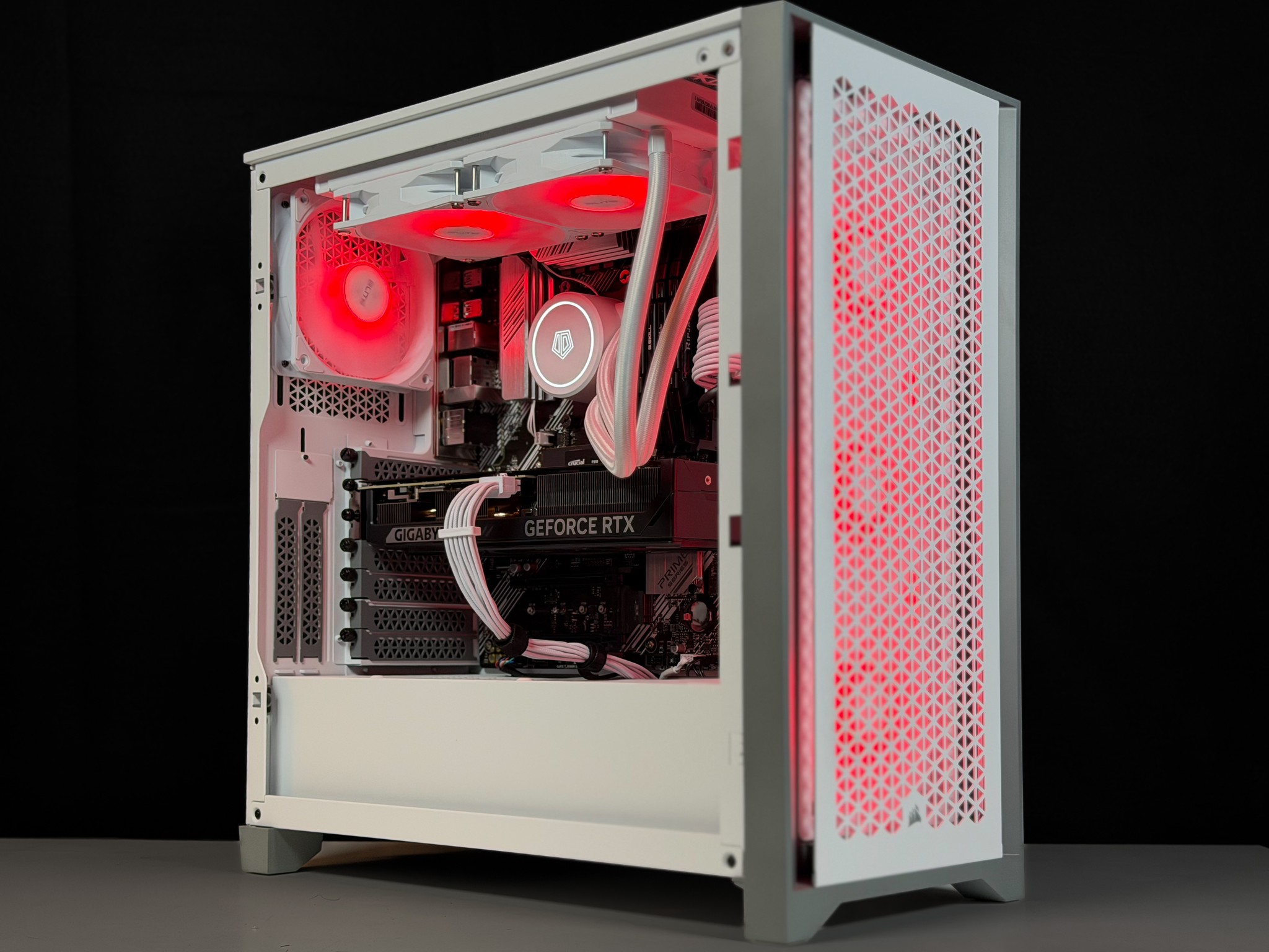 RTX 5070 Gaming PC | Ryzen 7 5800XT | 32GB RAM | 2TB NVMe | White RGB Build