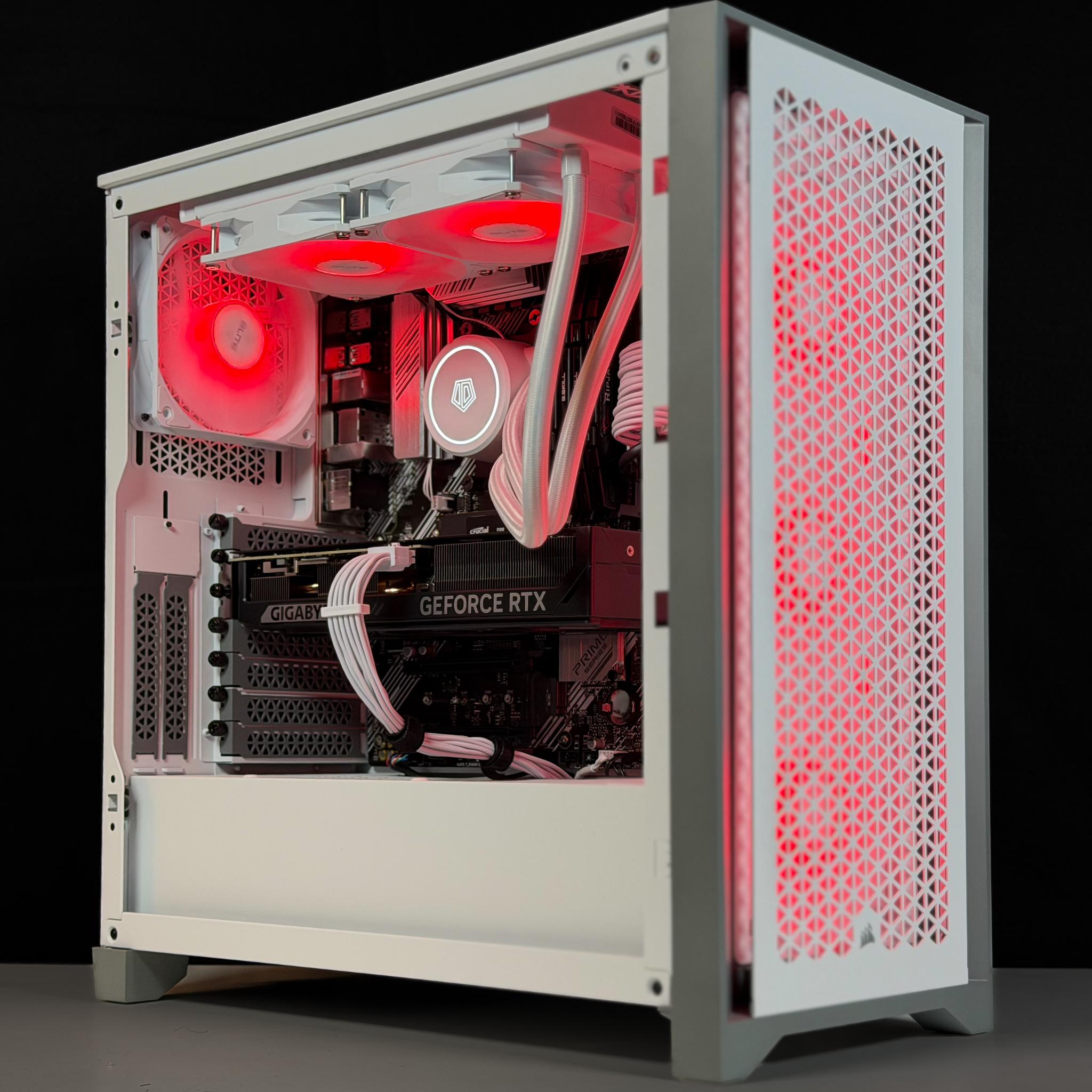 RTX 5070 Gaming PC | Ryzen 7 5800XT | 32GB RAM | 2TB NVMe | White RGB Build