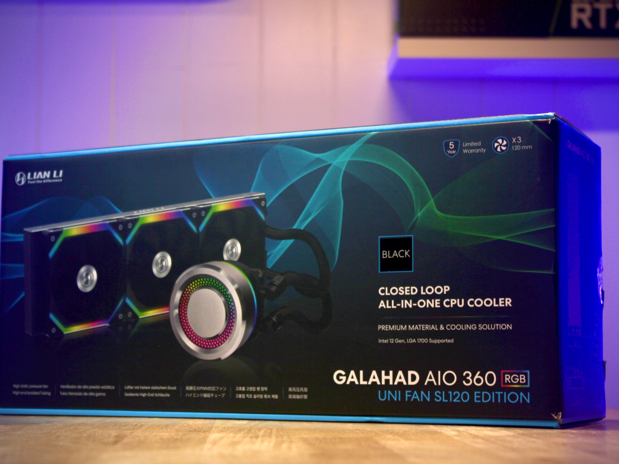 Lian Li Galahad 360 UNI FAN SL Edition AIO (Copy 1)