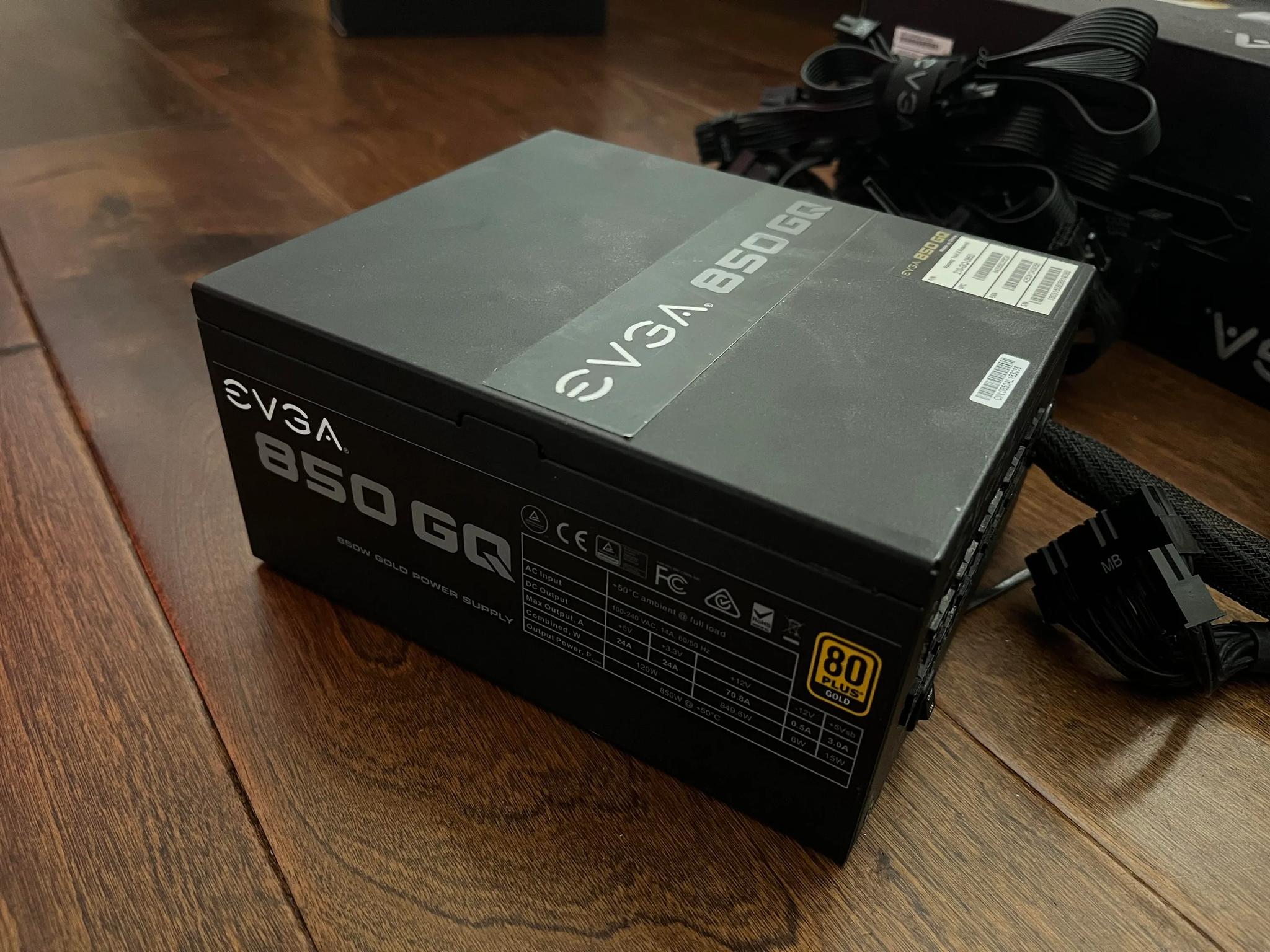EVGA 850 GQ 80+ Gold Semi-Modular Power Supply