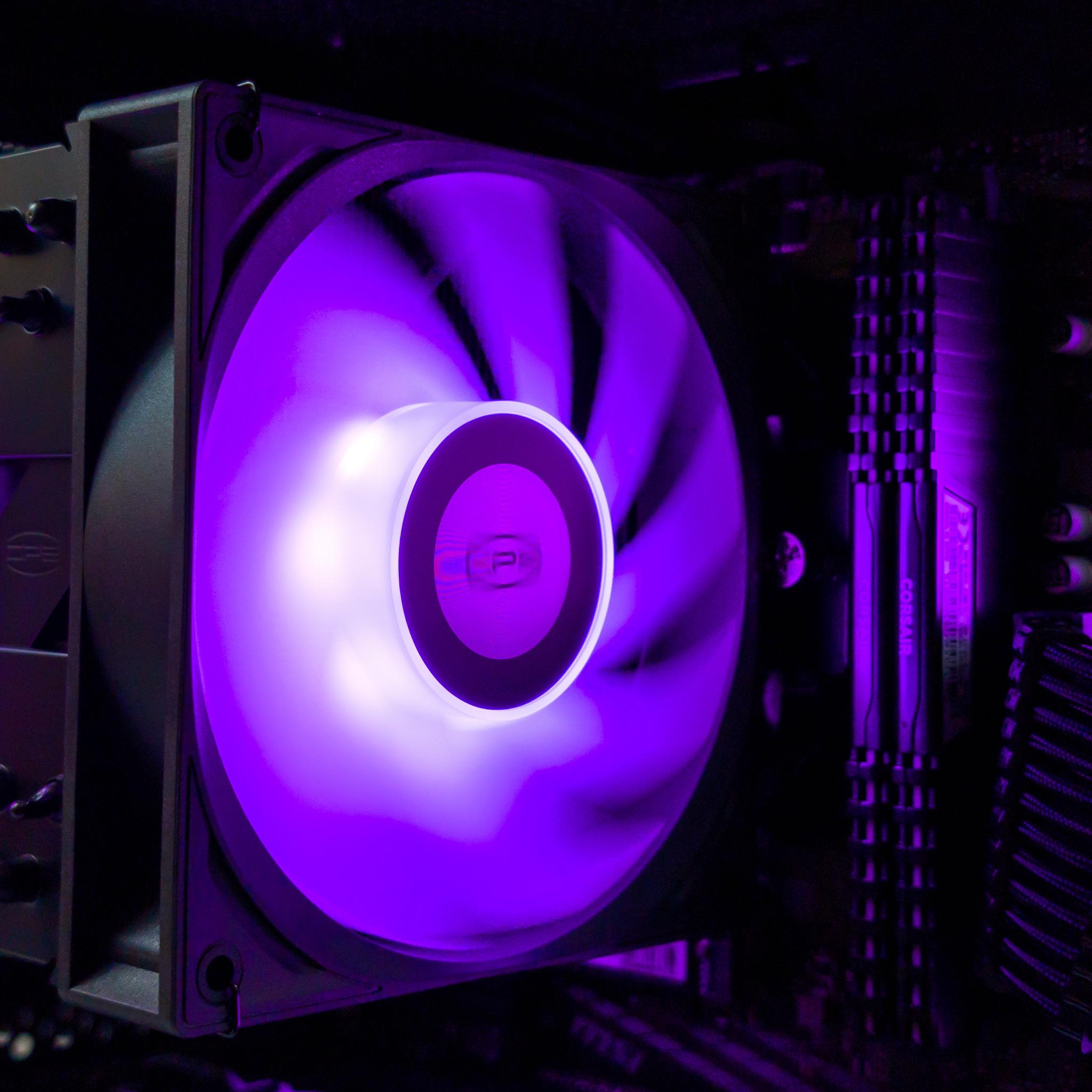 💜🖤 RTX 4060 / Ryzen 5 5500 / 32GB Gaming PC 🖤💜