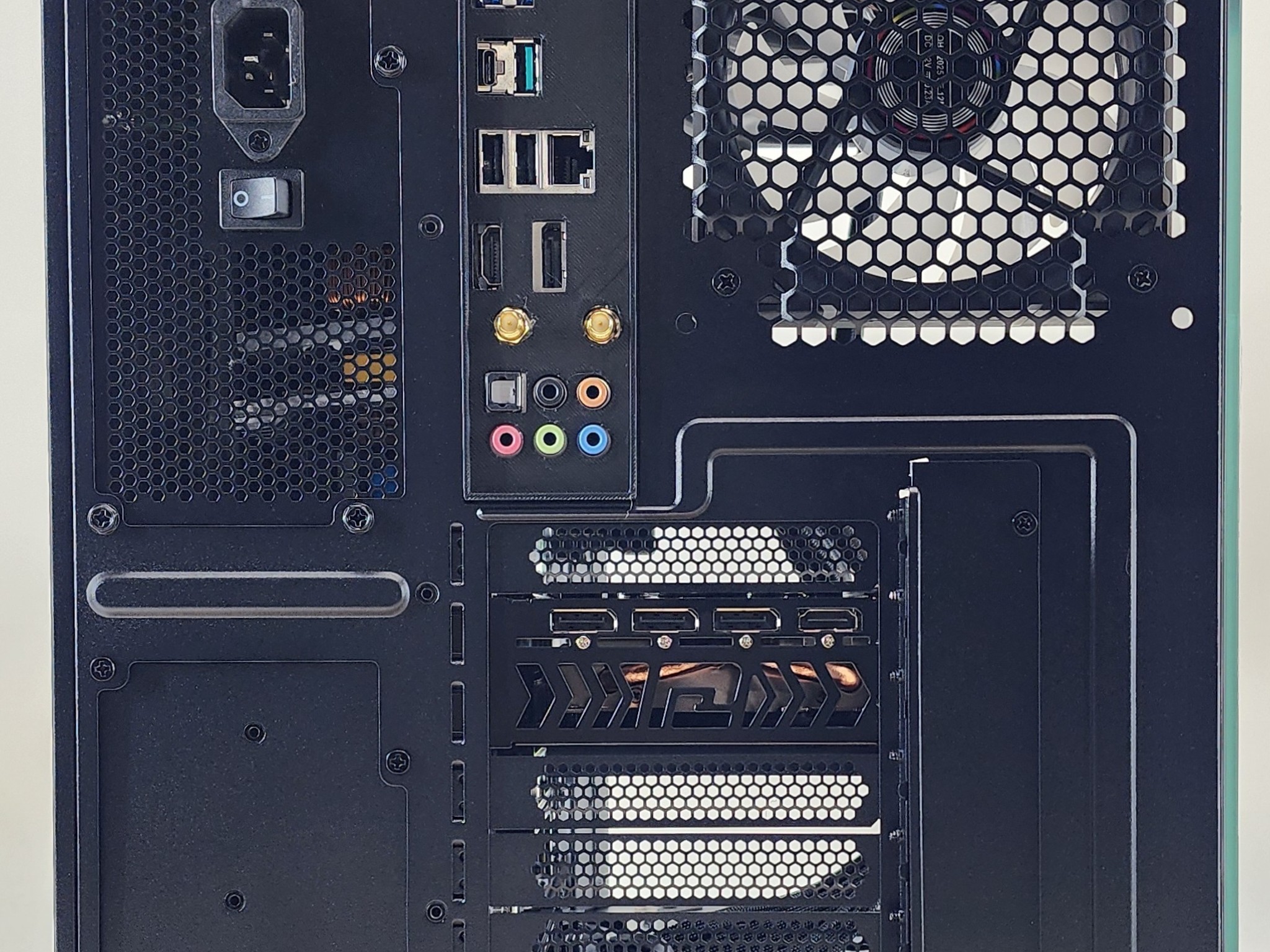 Gaming PC Ryzen 9 5900XT 32GB RAM 2TB SSD RX 7800 XT 16GB Windows 11 Computer