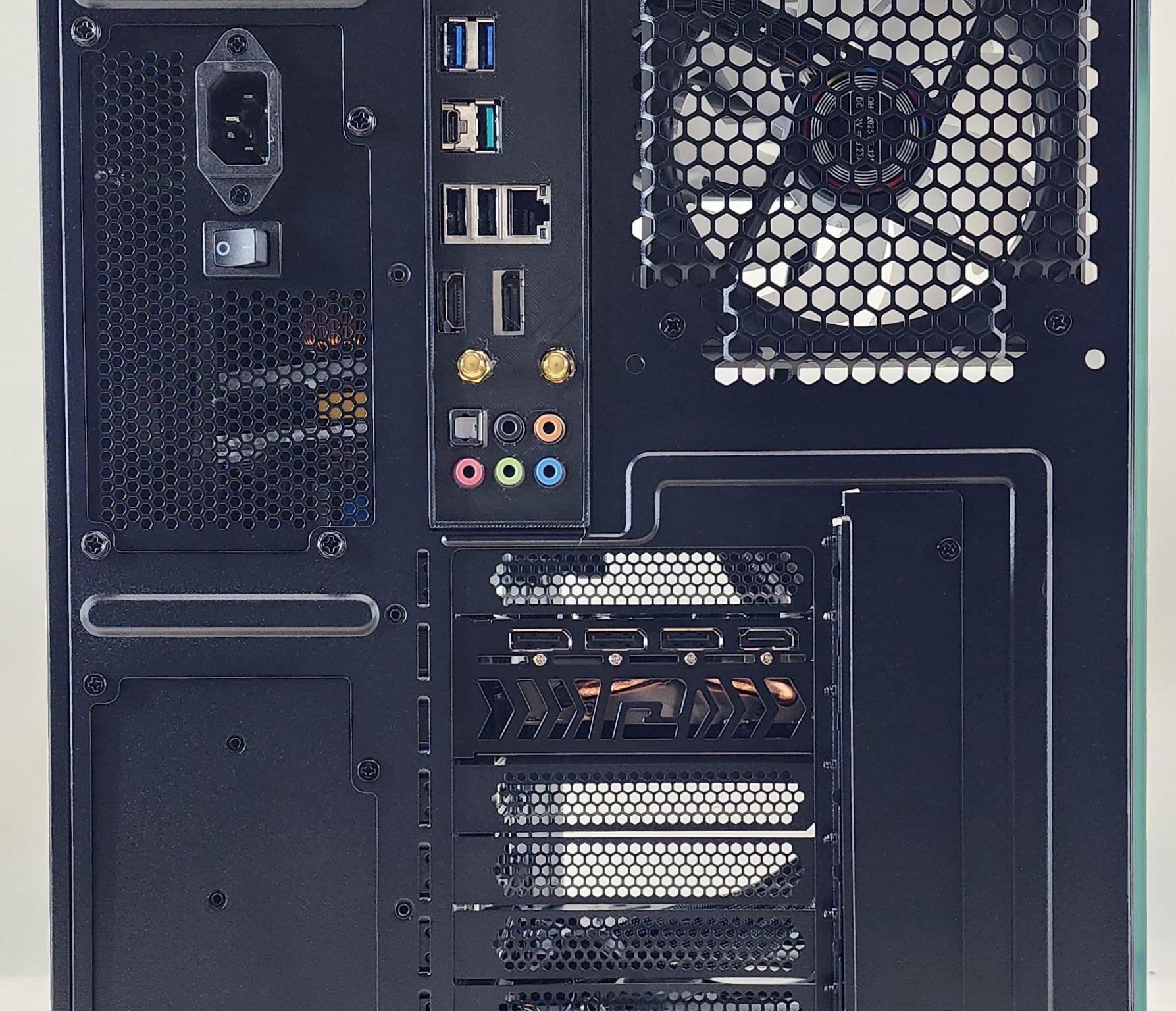 Gaming PC Ryzen 9 5900XT 32GB RAM 2TB SSD RX 7800 XT 16GB Windows 11 Computer