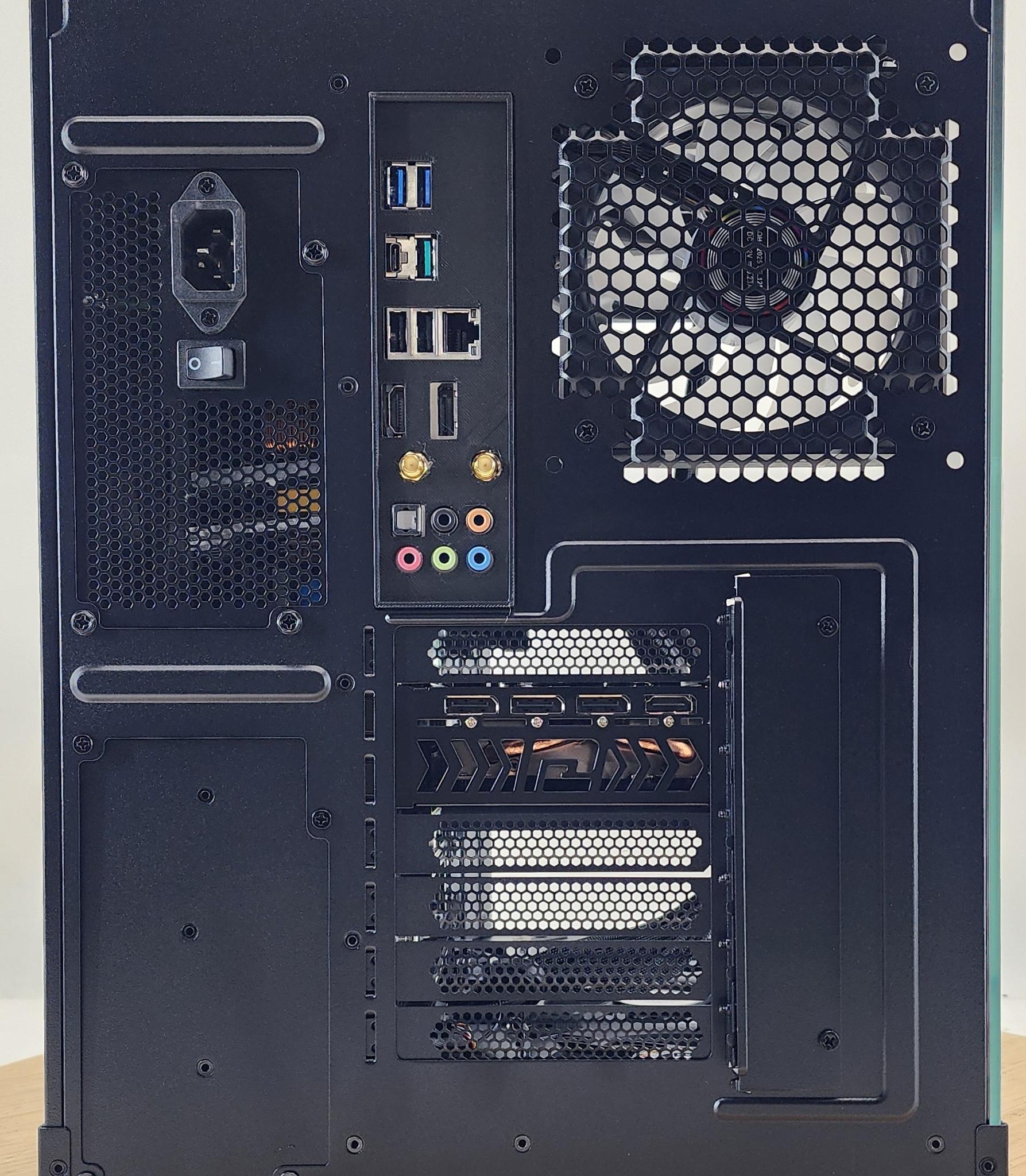 Gaming PC Ryzen 9 5900XT 32GB RAM 2TB SSD RX 7800 XT 16GB Windows 11 Computer