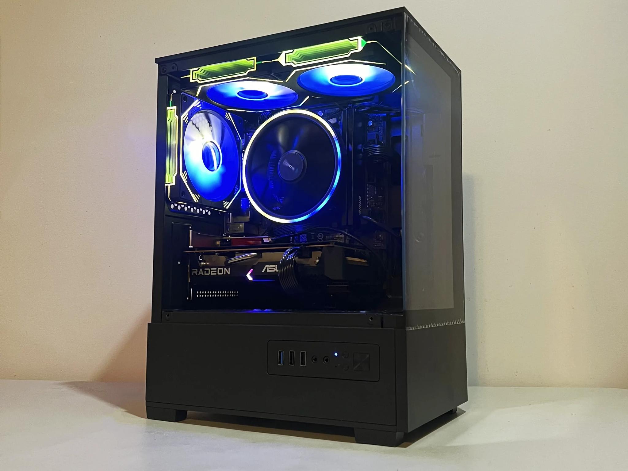 🔥SALE🔥 R5-3500x|RX 6500XT|16GB RAM|WIFI|ARGB Fans|-DepxTech Pre-Built PC
