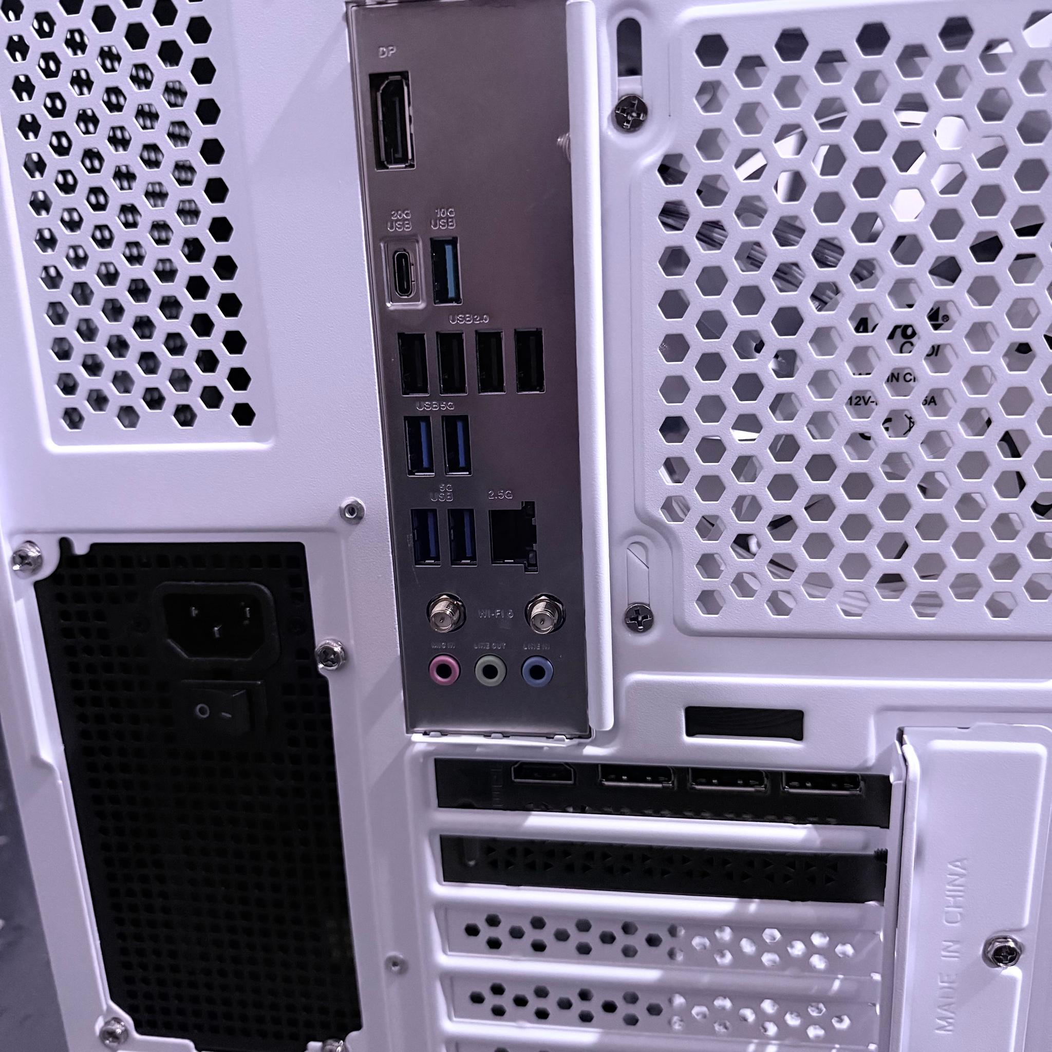⚪️"Crystal Frost🌈| 1440p Gaming | RTX 5070 | Ultra 7 265F | 32GB DDR5 | 1TB SSD | Free Shipping