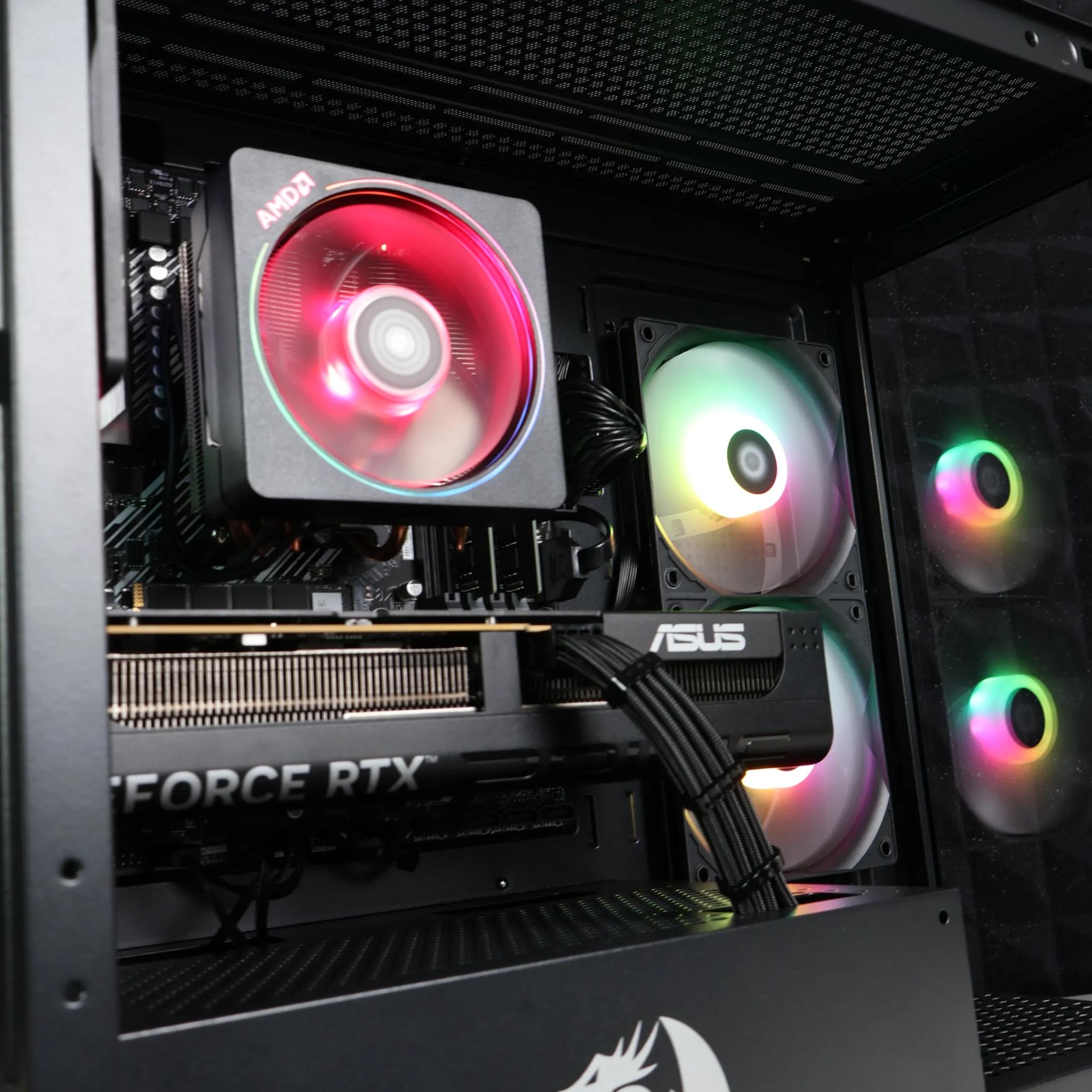 ⚫ Ryzen 5 5500/RTX 5060 8 GB Gaming/Streaming PC ⚫