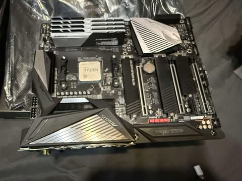 AMD 3900X with Gigabyte X570 Motherboard and 64GB Ram