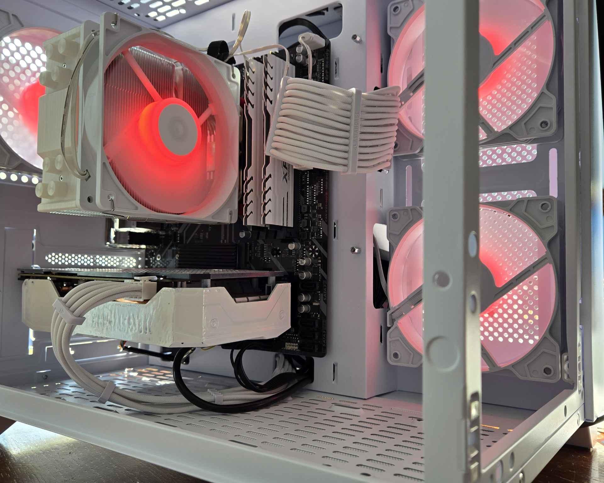🧊GLACIER🧊 BUDGET ALL WHITE 1080P MONSTER (NVIDIA GPU)